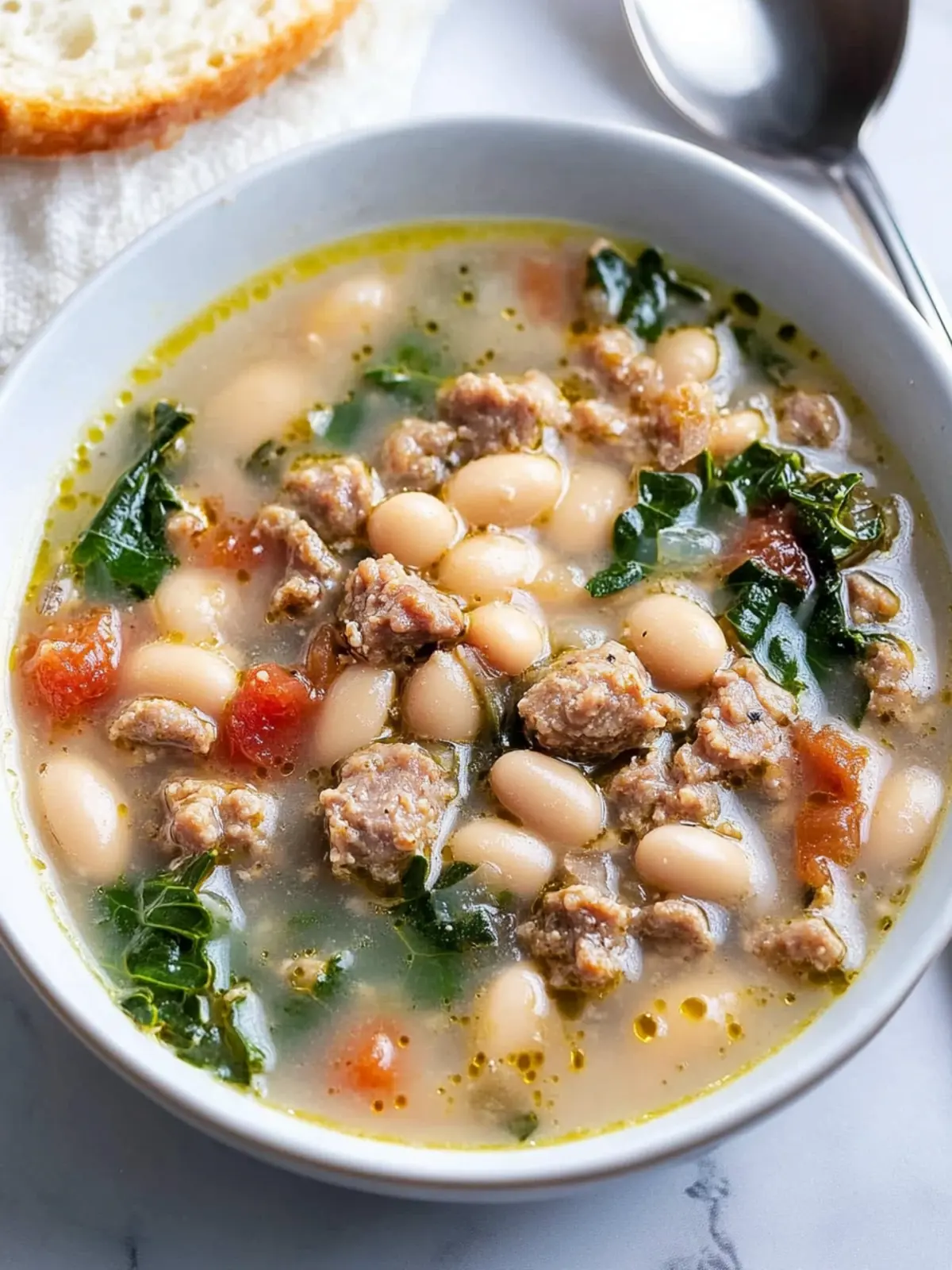 Sausage and White Bean Soup