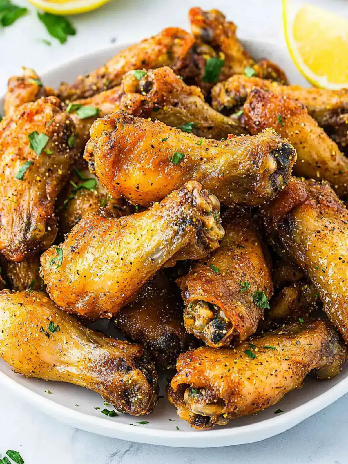 Wingstop Lemon Pepper Wings