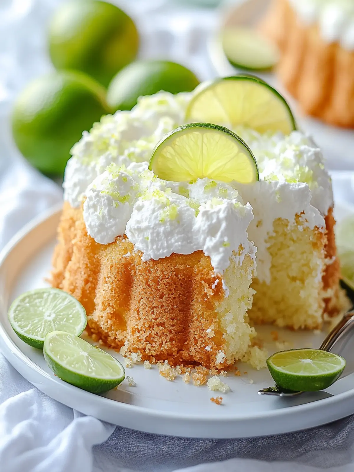 Light & Zesty Key Lime Angel Food Cake for Refreshing Bliss 4 Key Lime Angel Food Cake