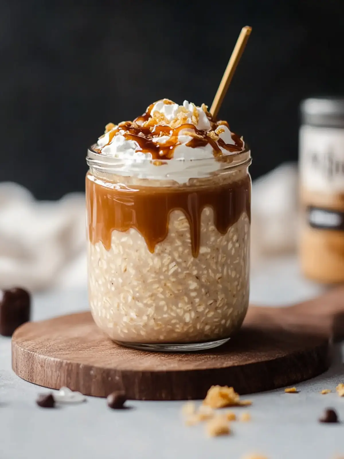 Caramel Macchiato Overnight Oats