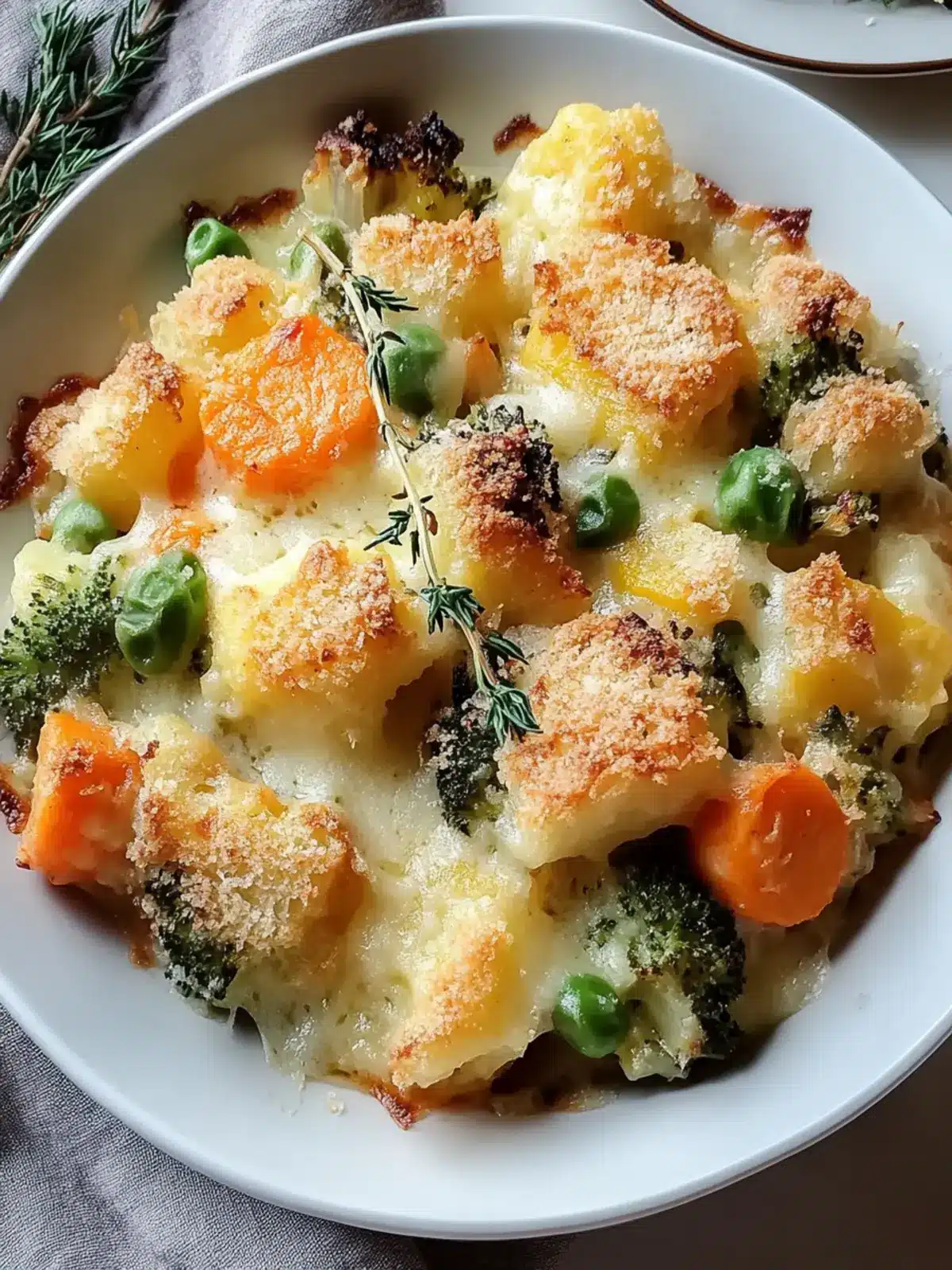 Creamy Winter Vegetable Casserole