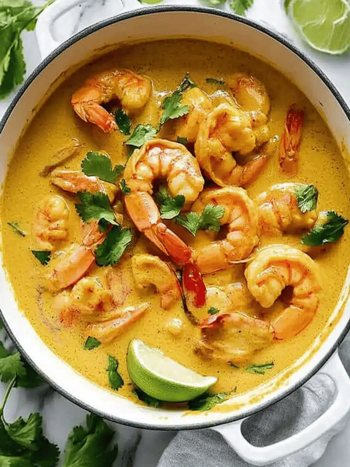 Thai Coconut Curry With Shrimp