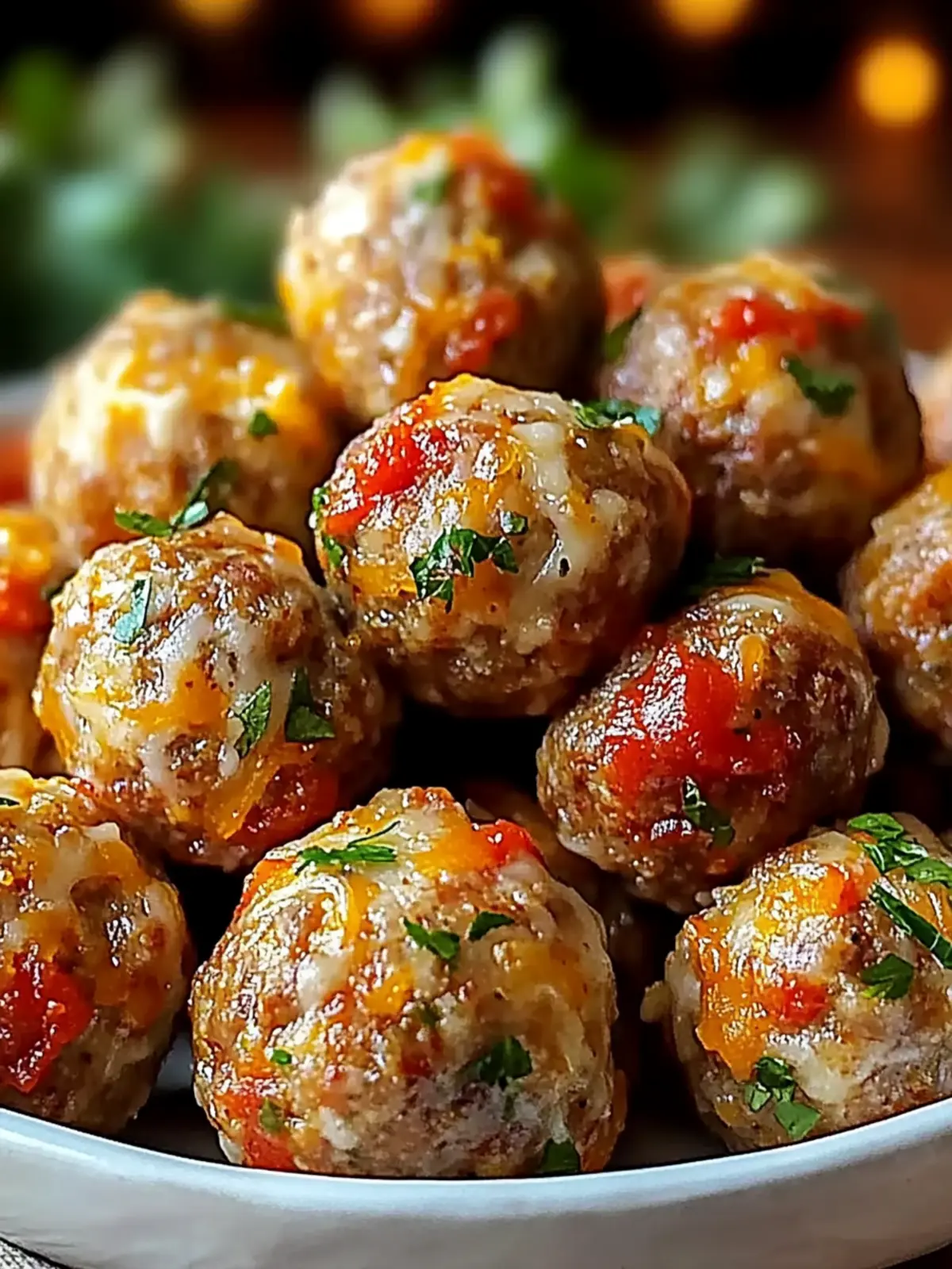 Rotel Sausage Balls