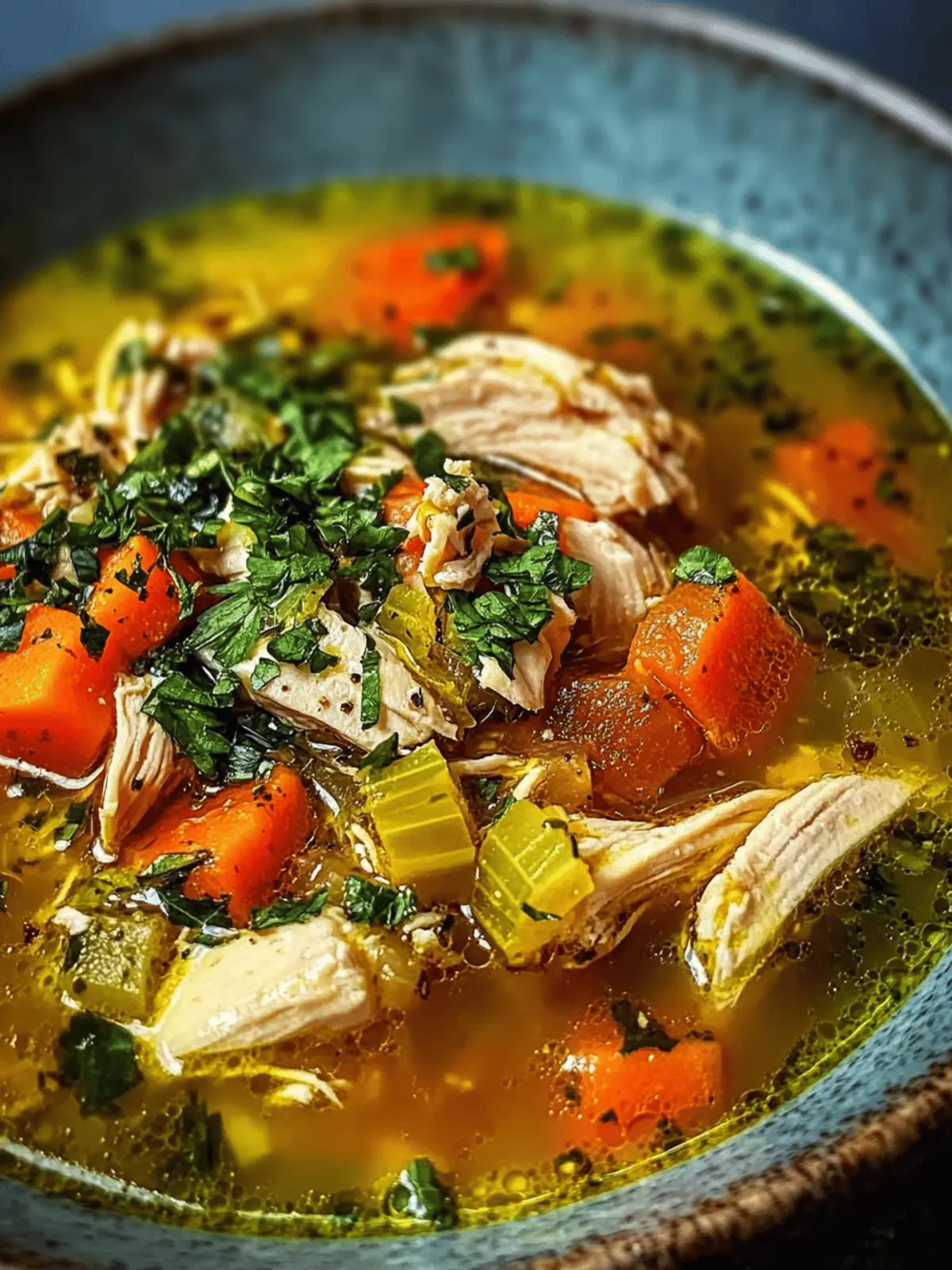 Mediterranean Chicken Soup