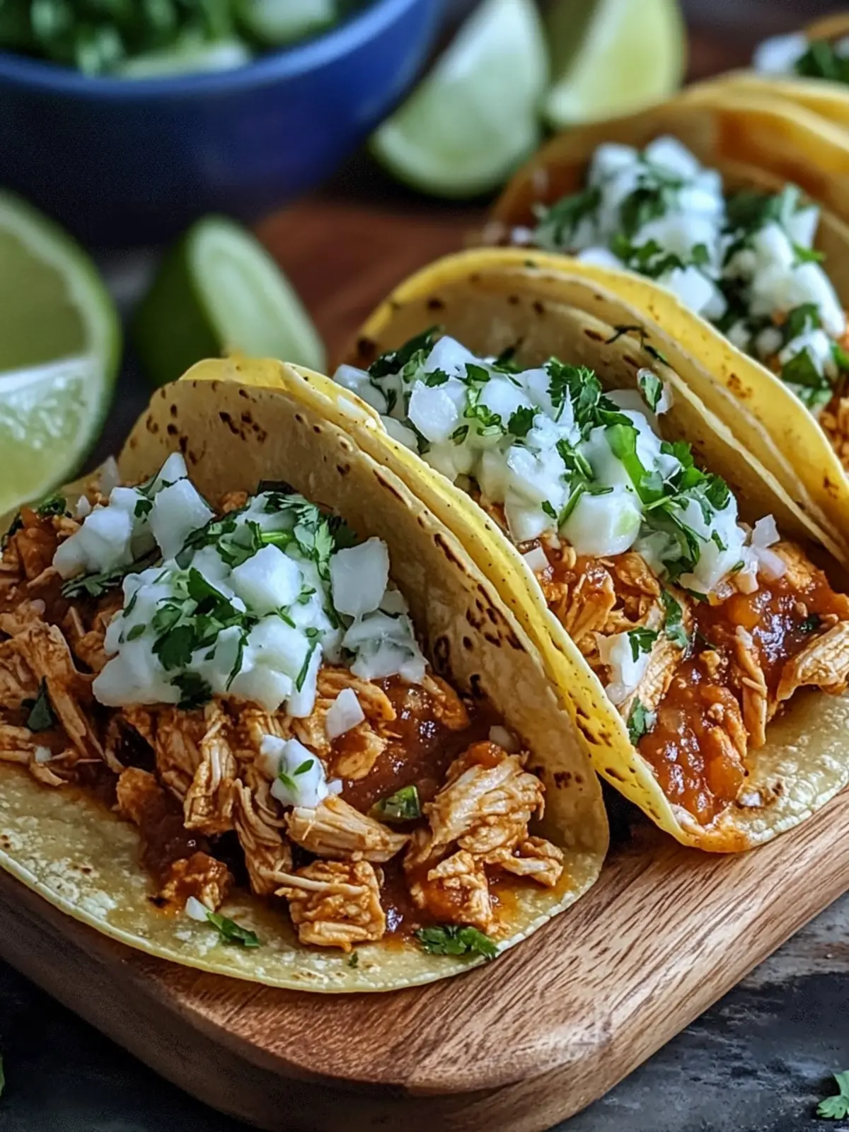 Chicken Tinga Tacos