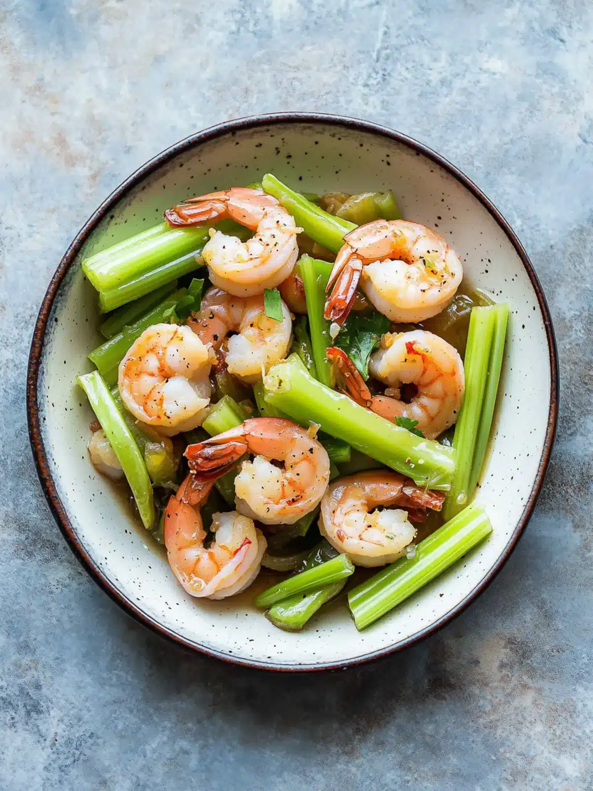 Chinese-Style Shrimp and Celery Stir Fry
