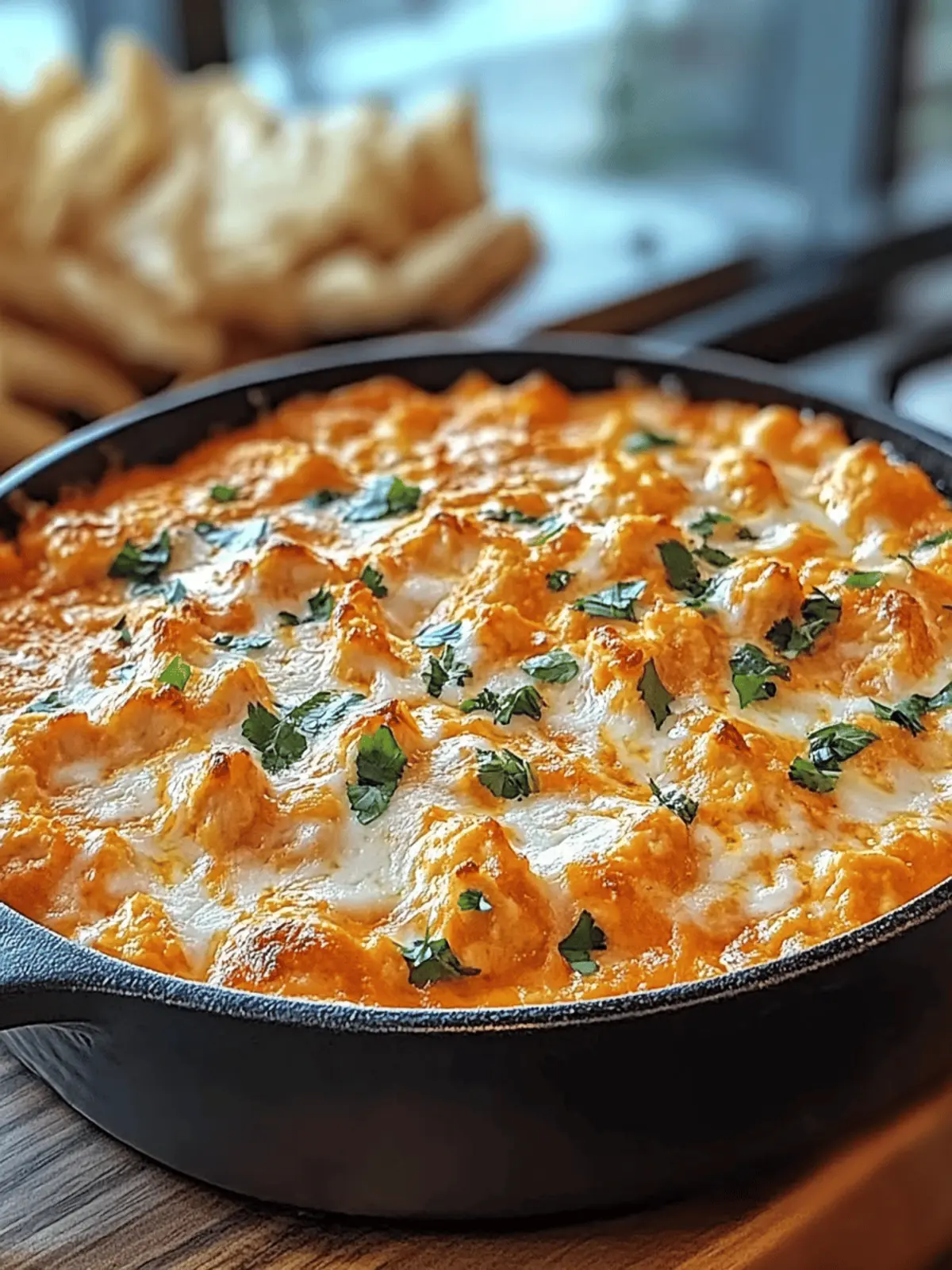 Savory Buffalo Chicken Dip with Cream Cheese for Game Day Fun 4 Buffalo Chicken Dip with Cream Cheese