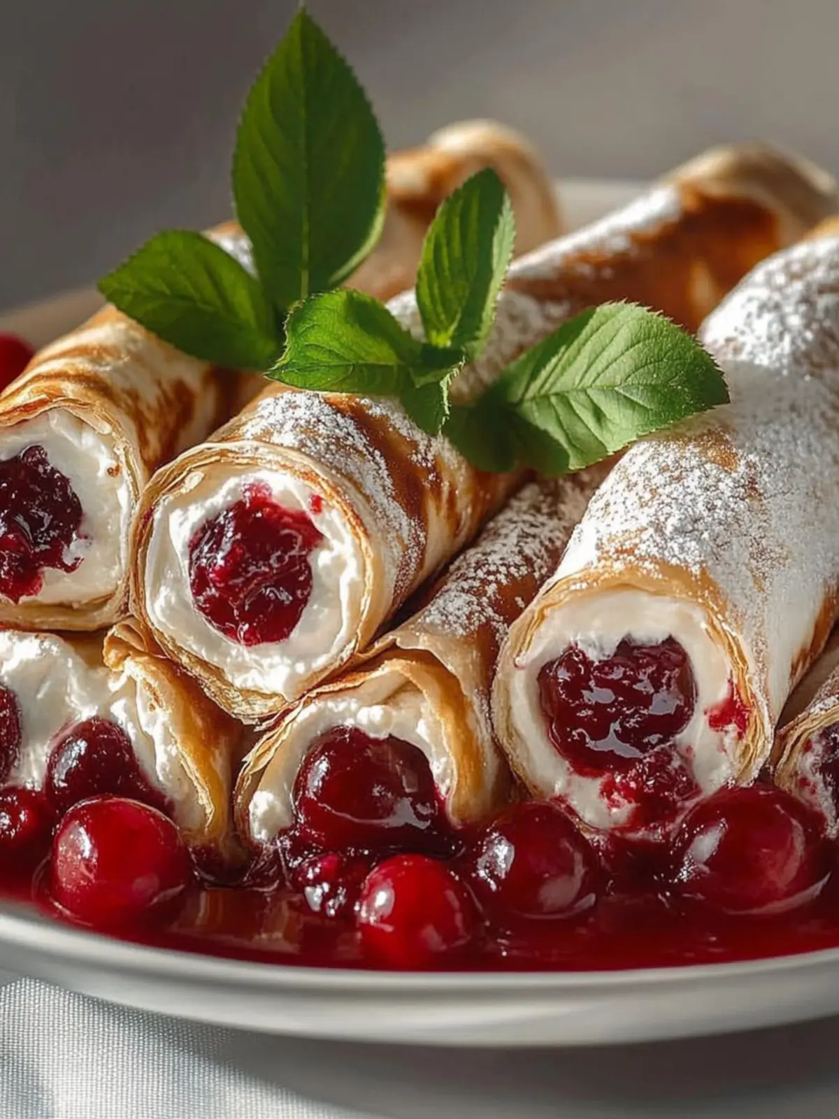 Cherry Pie Filling Wraps