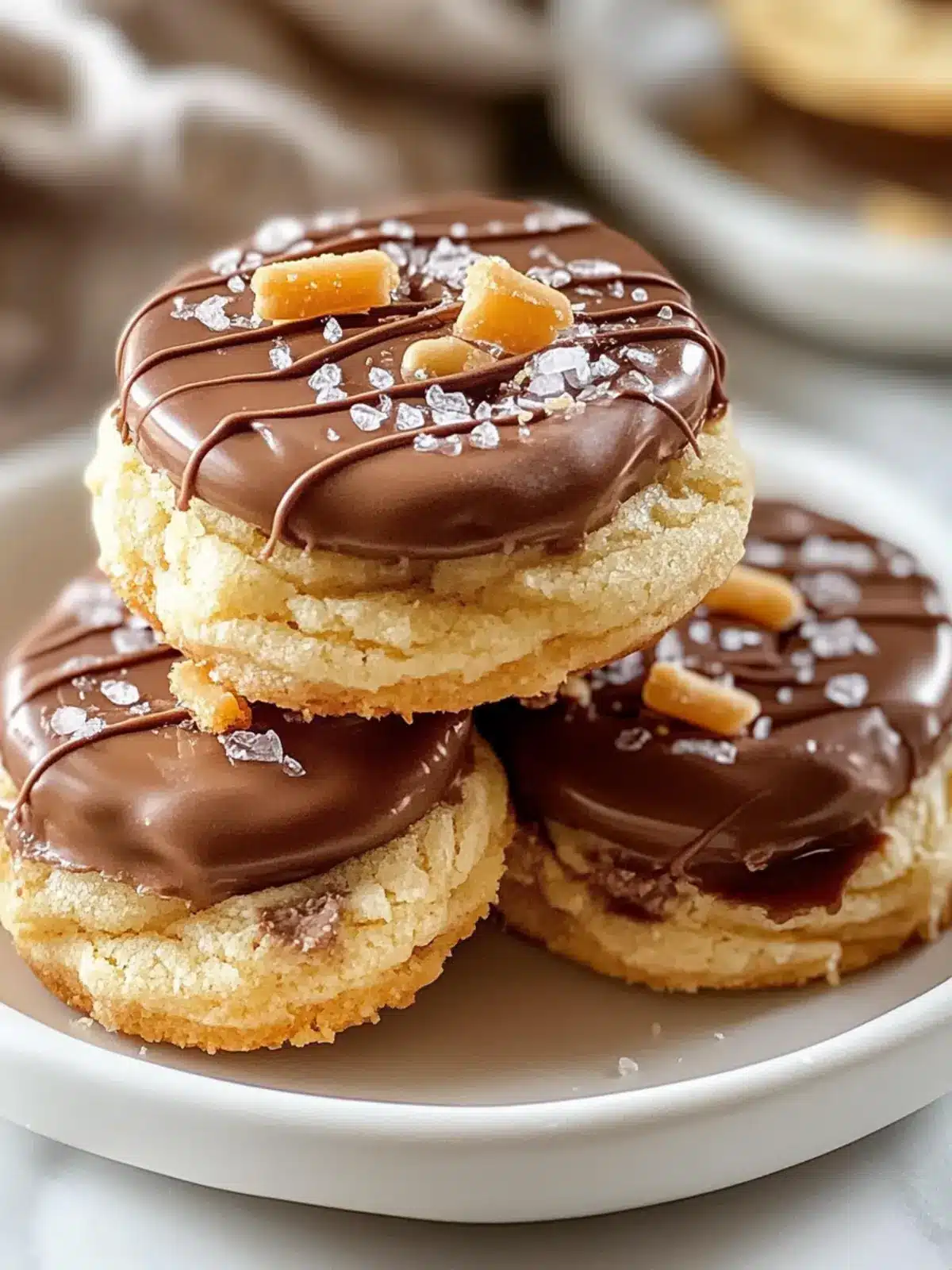 Twix Style Cookies