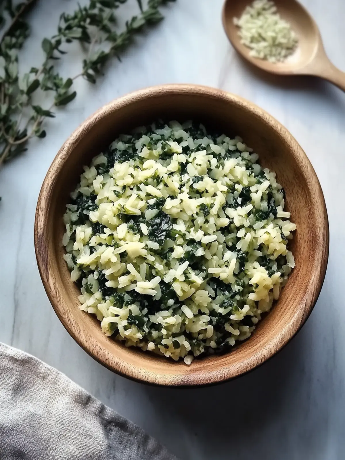 Boursin Collard Green Rice