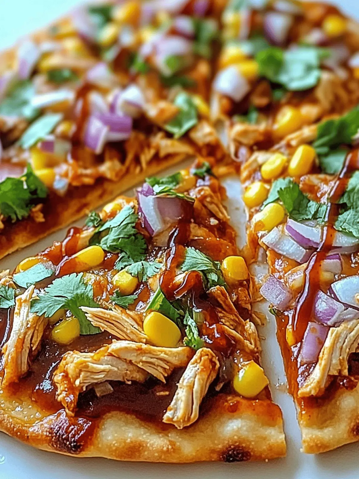 BBQ Chicken Flatbread Pizza for a Quick and Tasty Treat 3 BBQ Chicken Flatbread Pizza