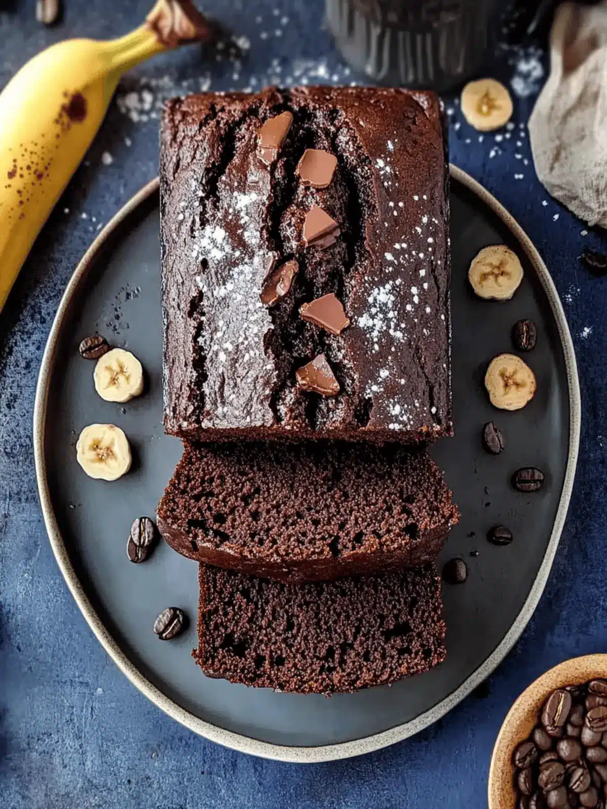 Chocolate Espresso Banana Bread