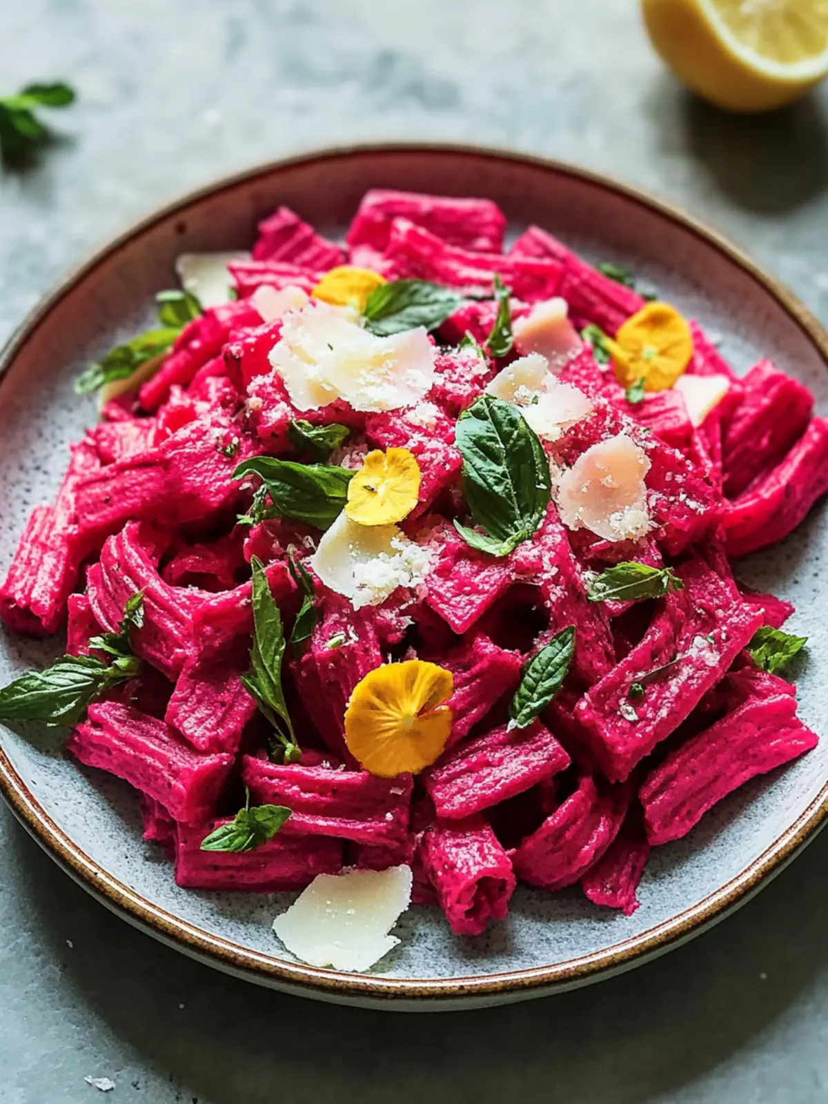Blushing Beetroot Pasta Love