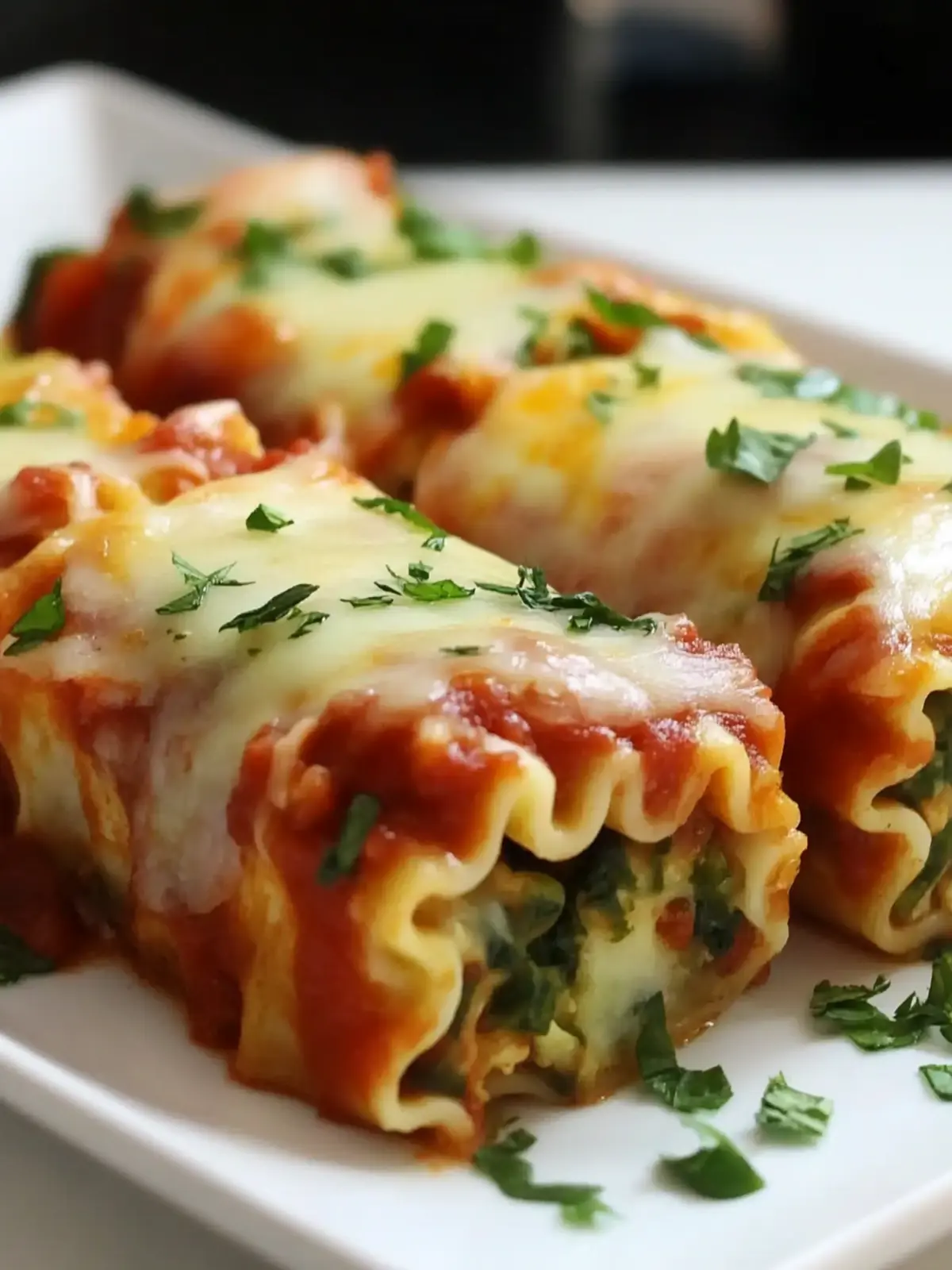 Pioneer Woman Veggie Lasagna Roll Ups