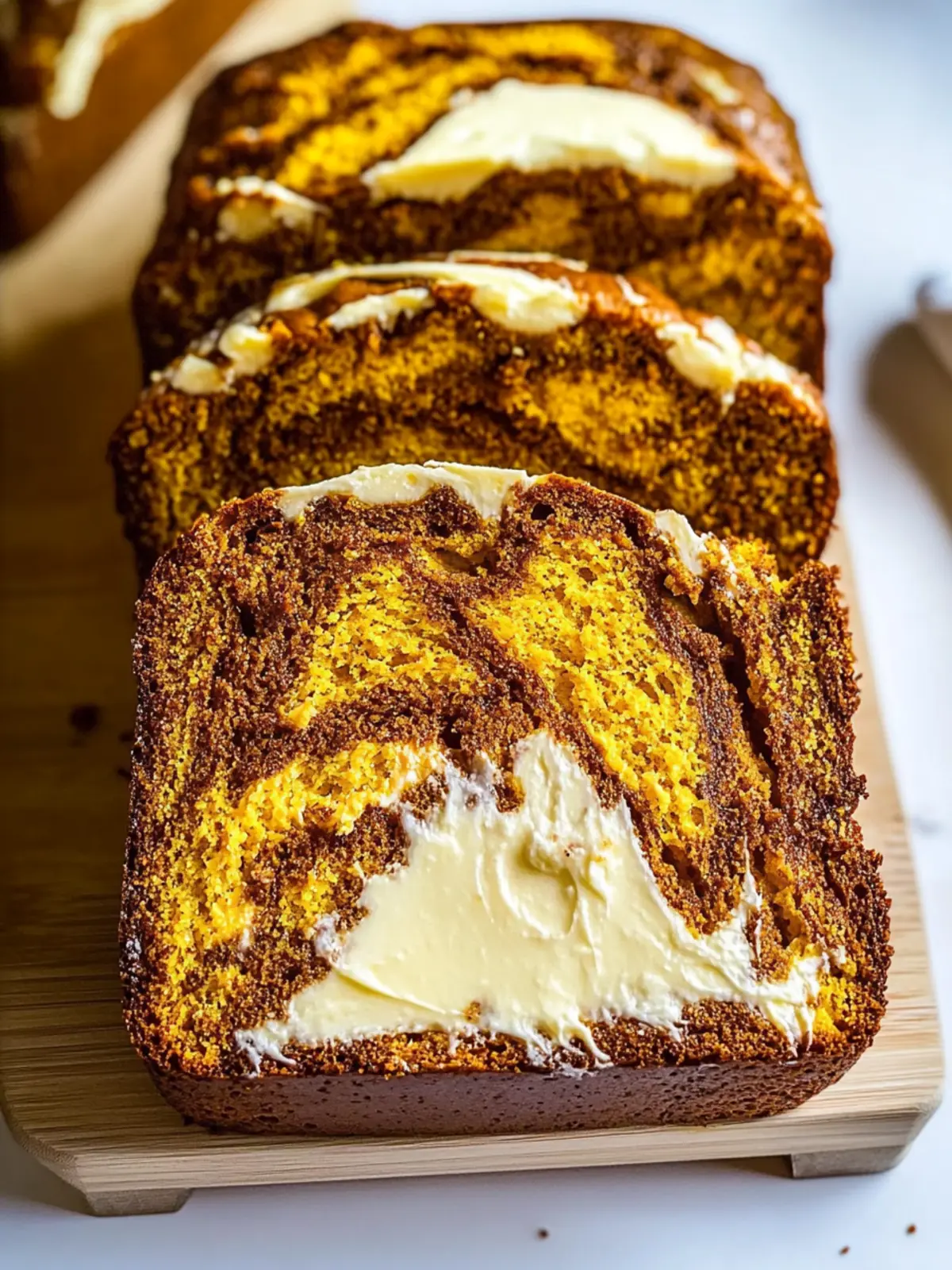 Pumpkin Cream Cheese Bread