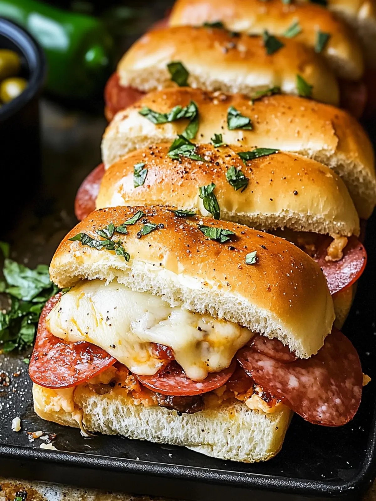 Hot Italian Sub Sliders