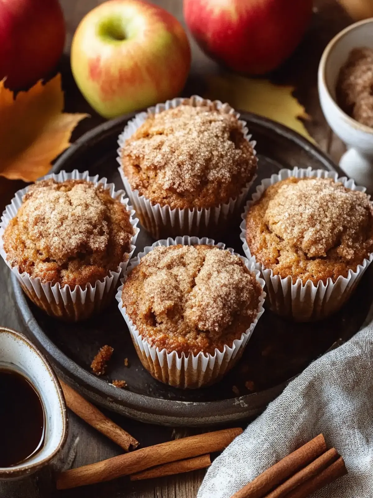 Apple Cider Spice Muffins