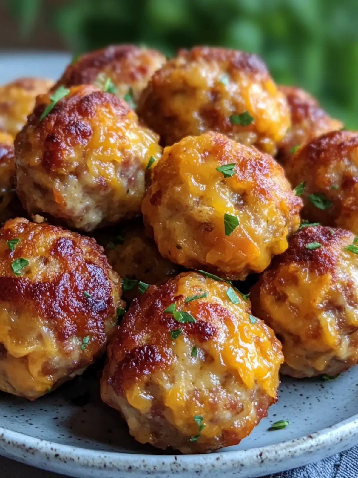 Creamy Keto Rotel Sausage Balls