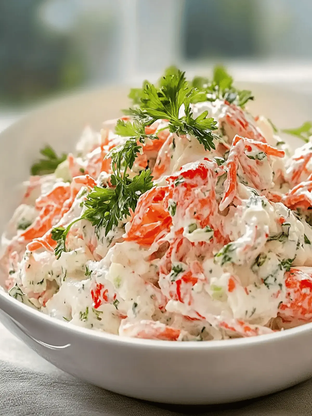 Imitation Crab Salad