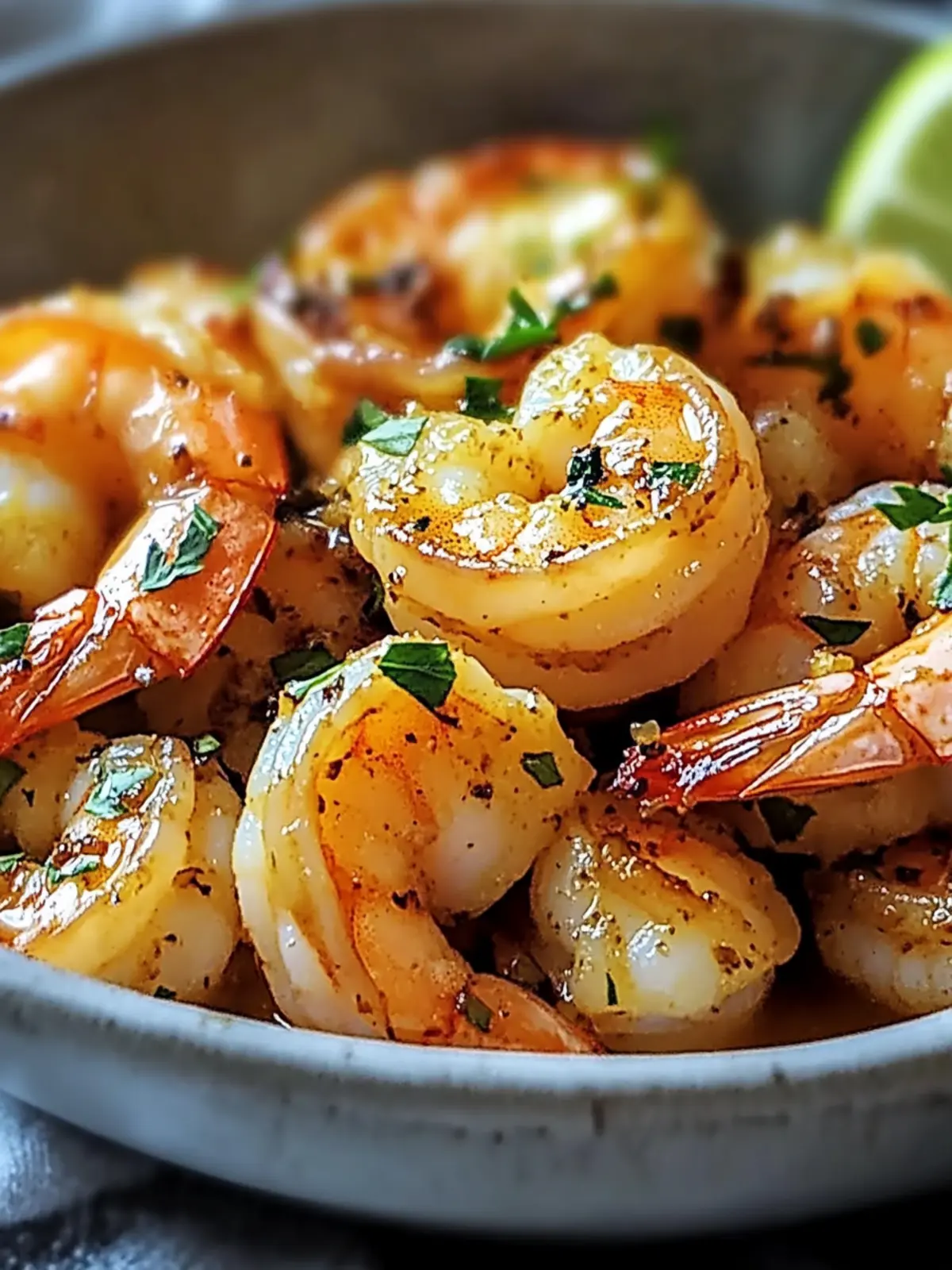 Hawaiian Garlic Shrimp with a Sweet Twist
