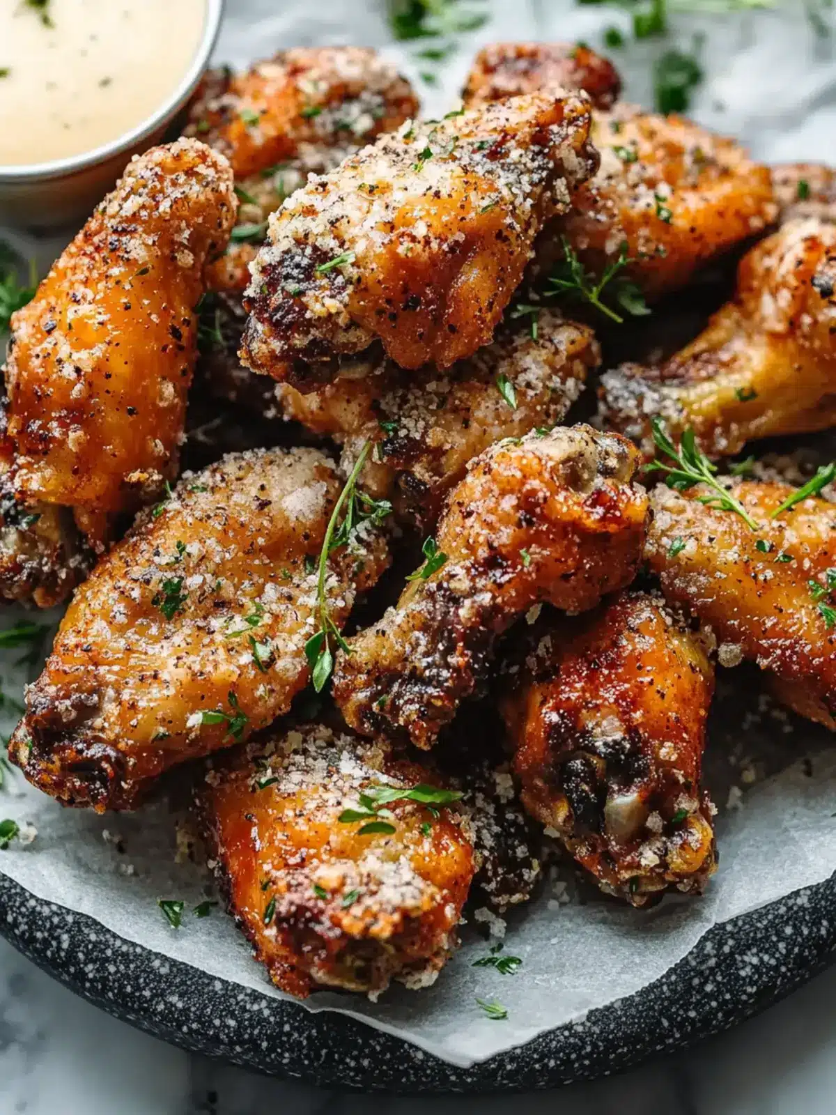 Garlic Parmesan Wings