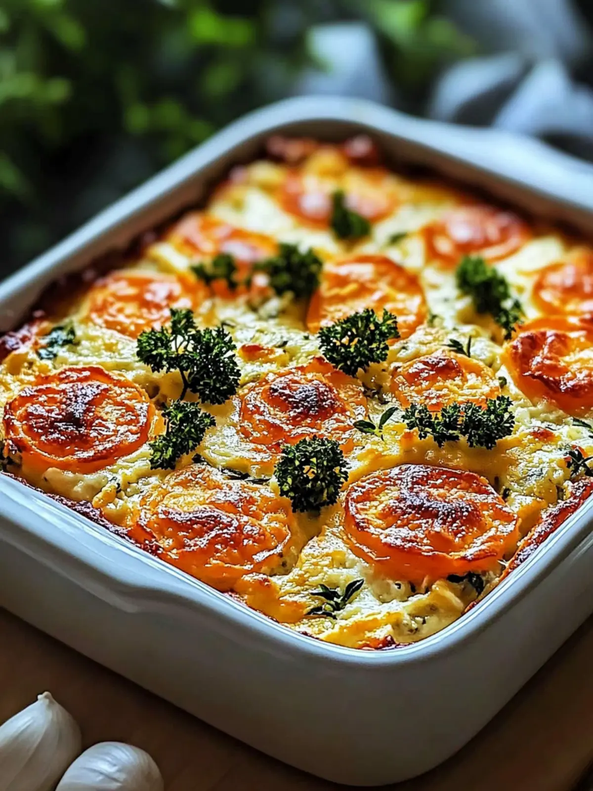 High Protein Cottage Cheese Bake