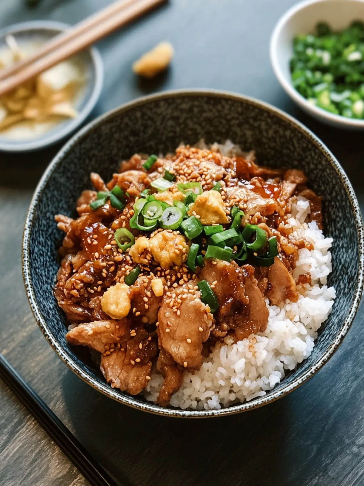 Traditional Taiwanese Braised Pork Rice