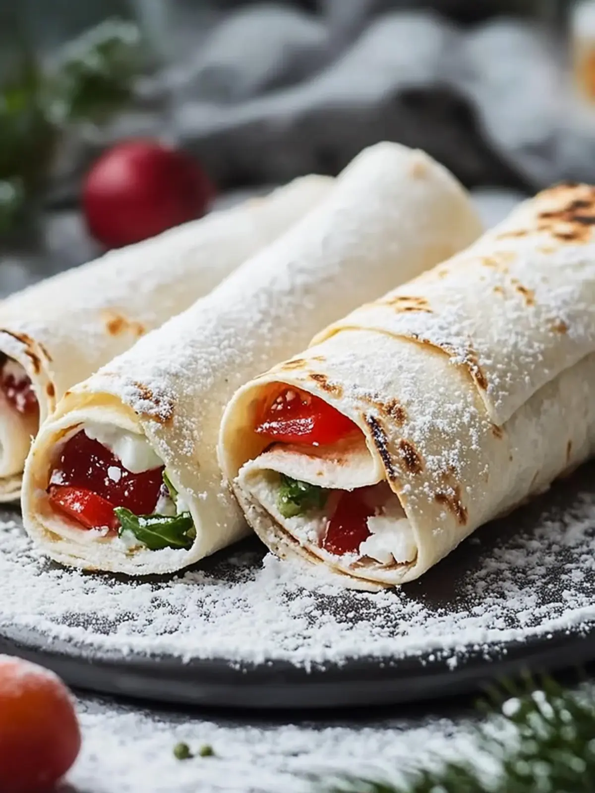 Snow Angel Tortilla Wraps