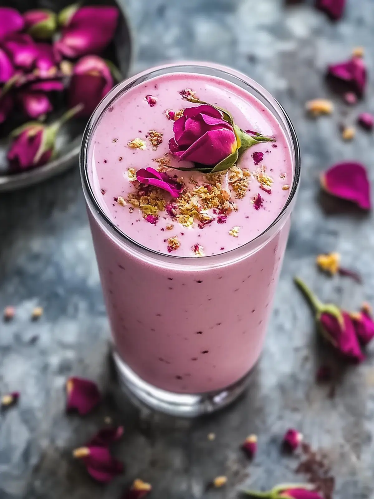 Creamy Rose Lassi