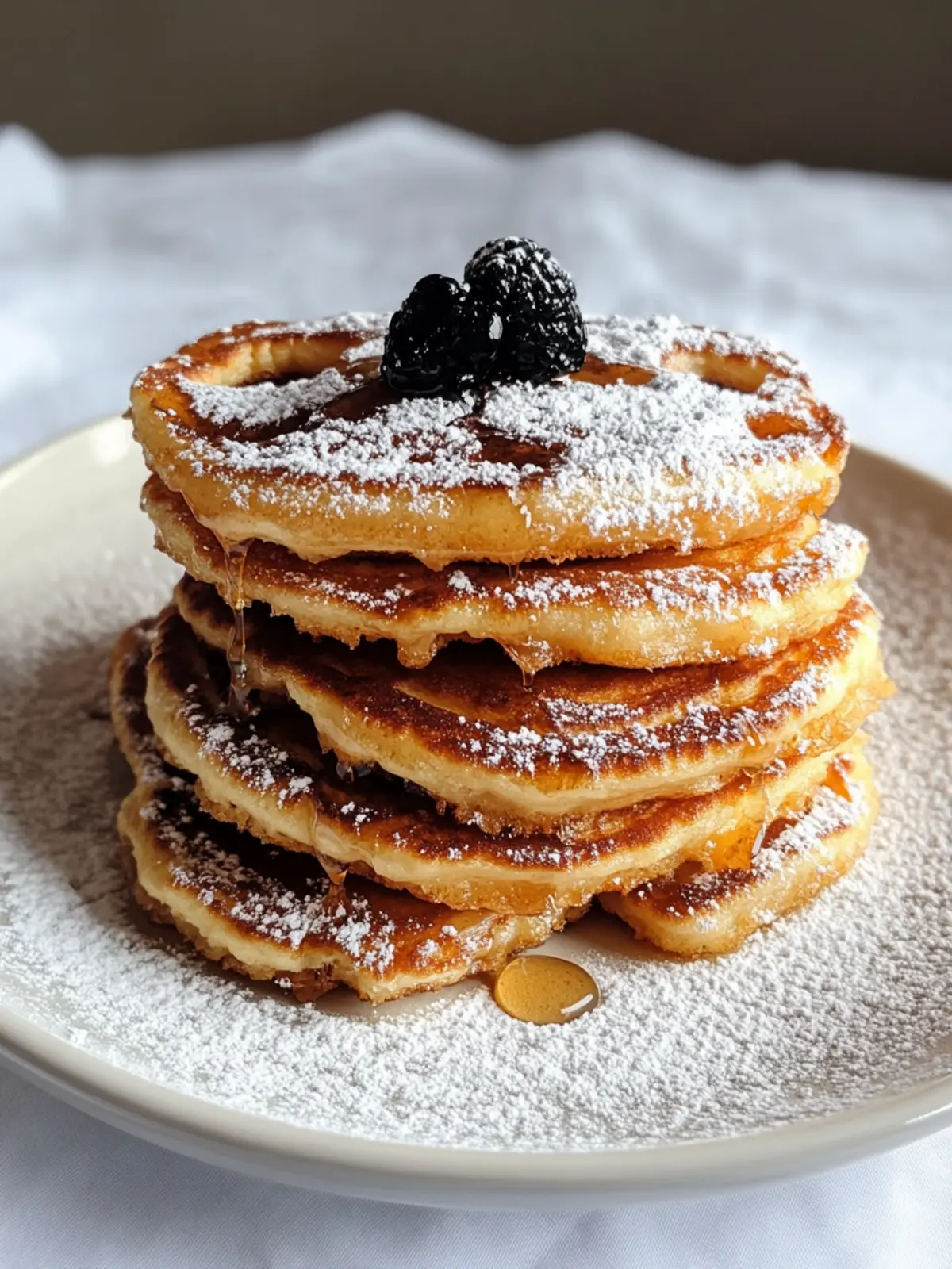 Spanish Churro Pancakes