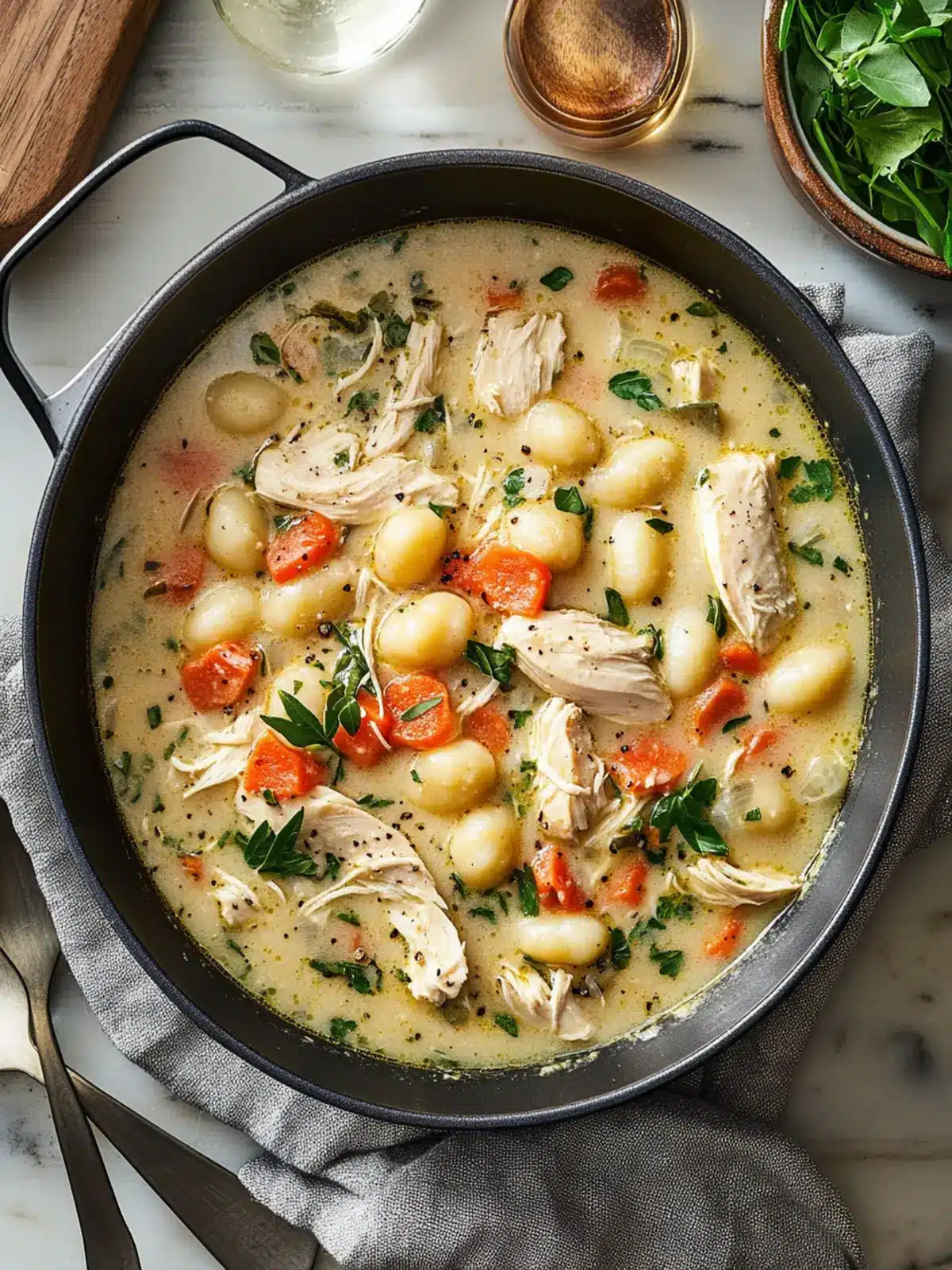 Chicken and Gnocchi Soup