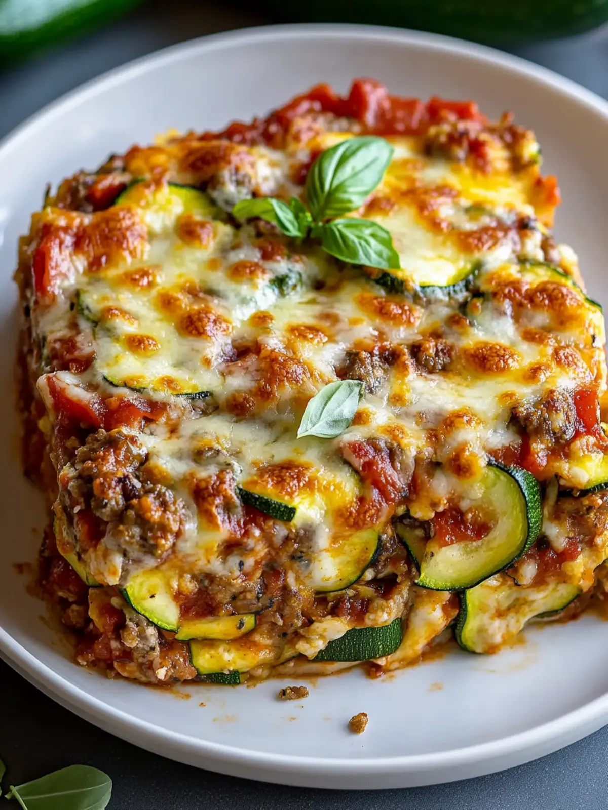 Zucchini Pizza Casserole