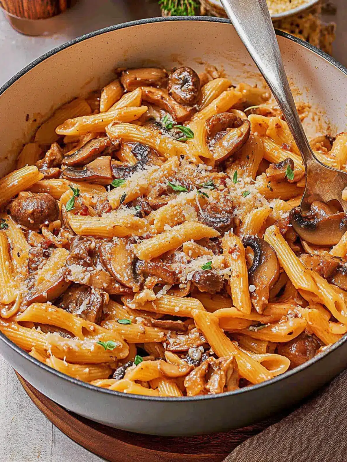 Mushroom Pasta