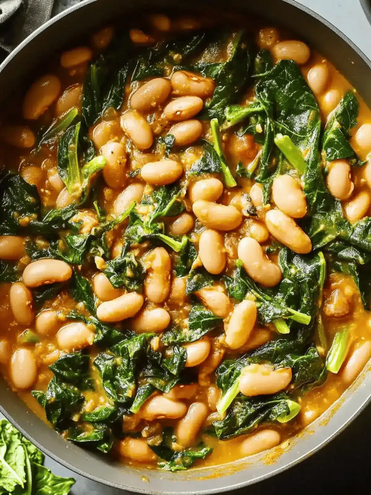 Mediterranean White Beans and Greens Recipe