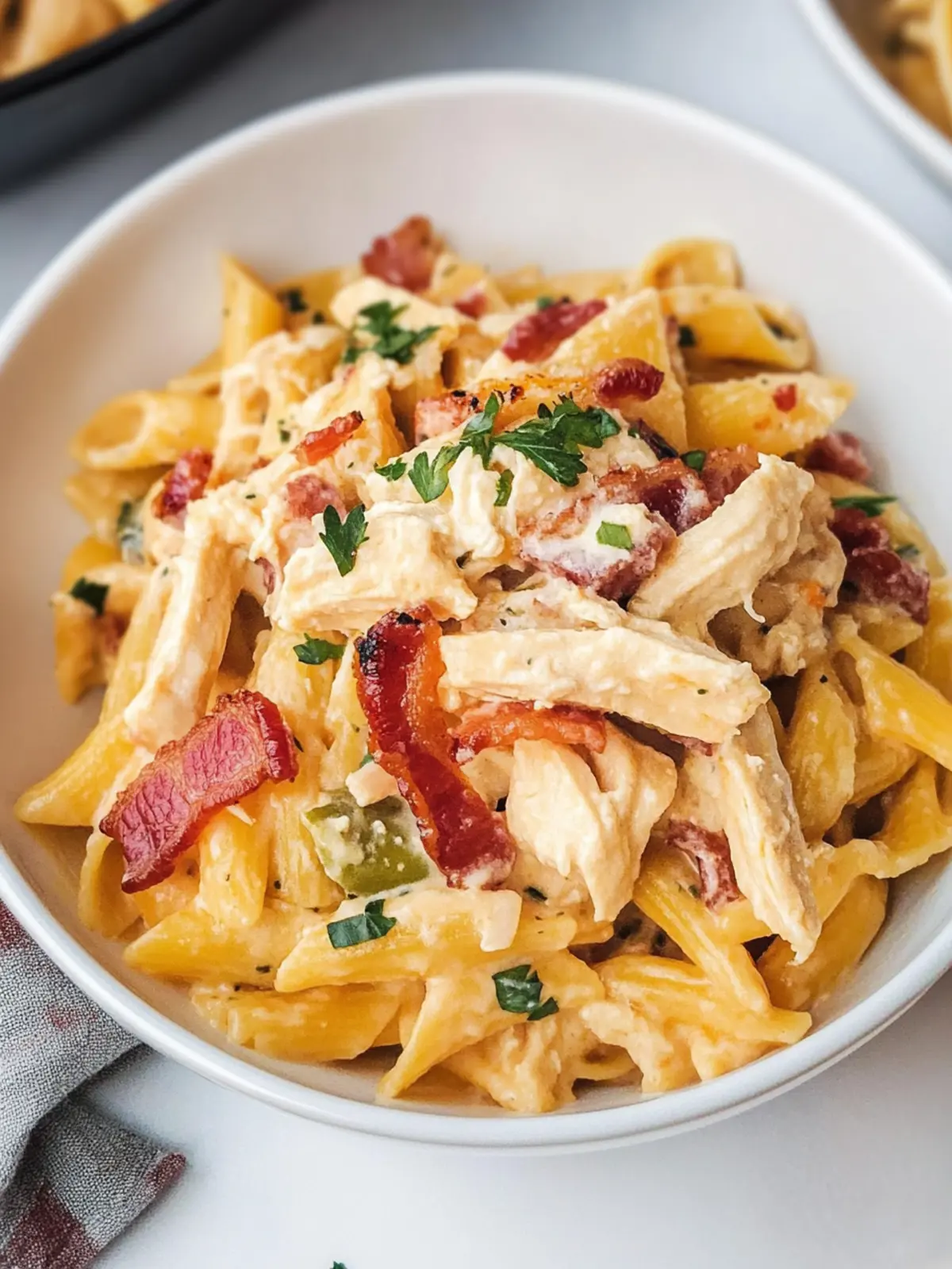 Chicken Bacon Ranch Pasta