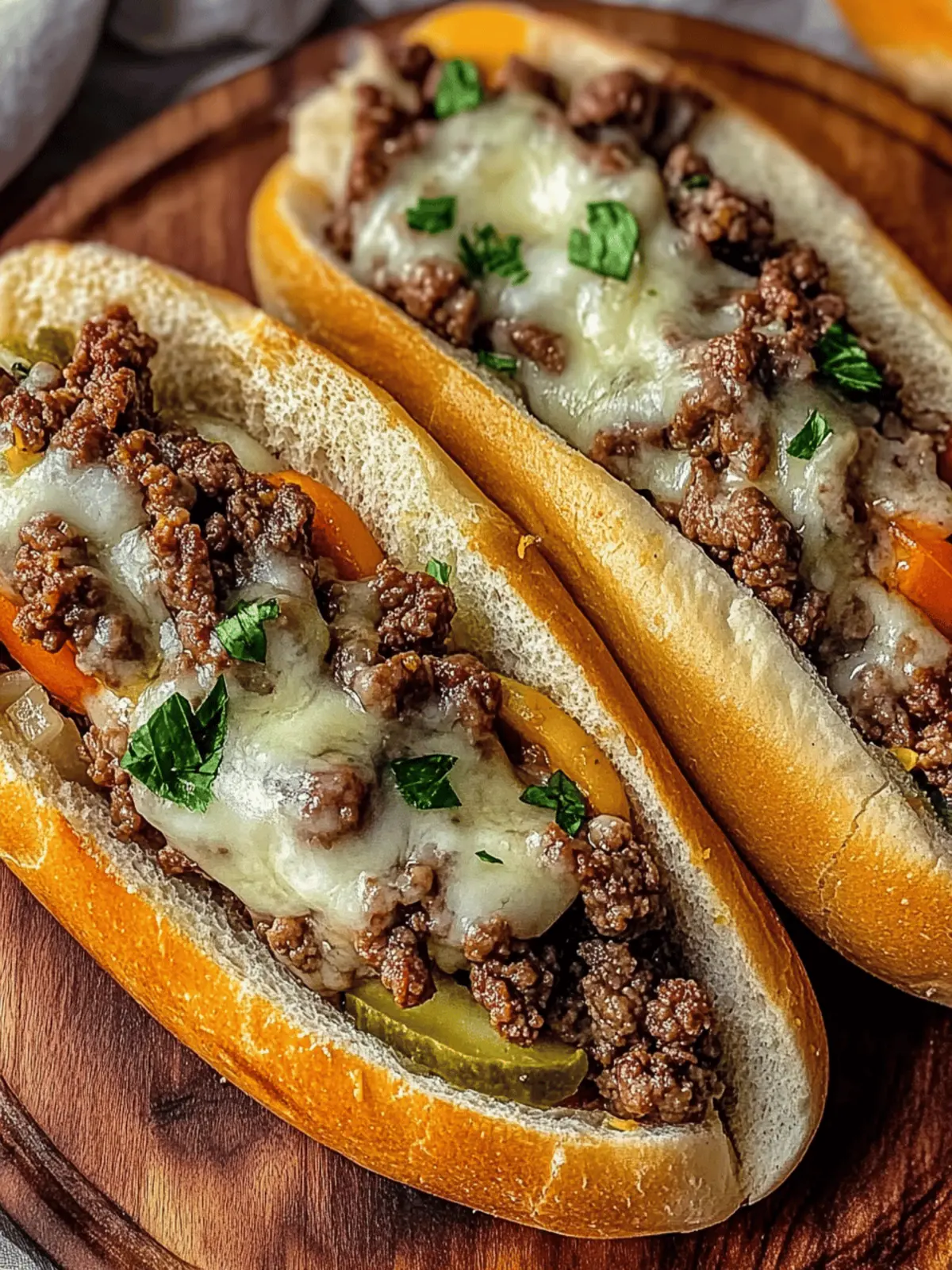 Irresistible Ground Beef Philly Cheesesteaks You ll Love 4 Ground Beef Philly Cheesesteaks