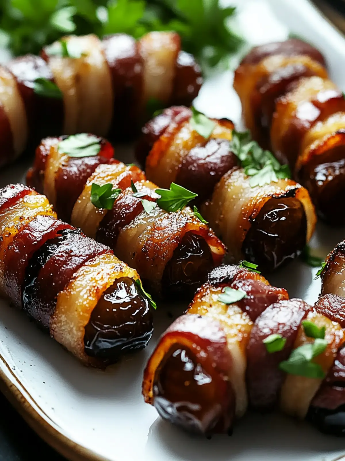 Bacon-Wrapped Dates: Sweet and Savory Appetizers Made Easy 3 Bacon-Wrapped Dates