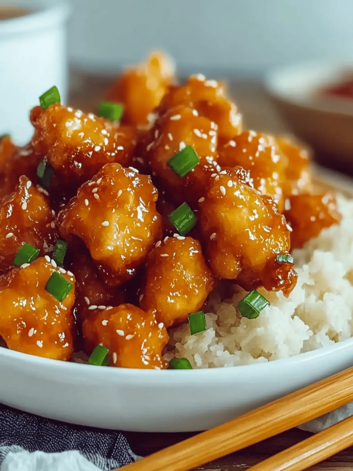 3-Ingredient Orange Chicken