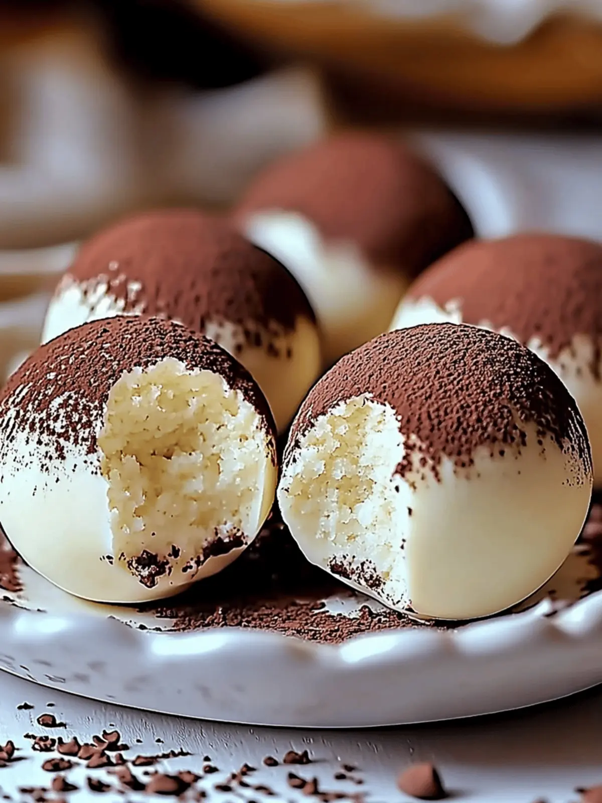 Tiramisu Truffles Recipe