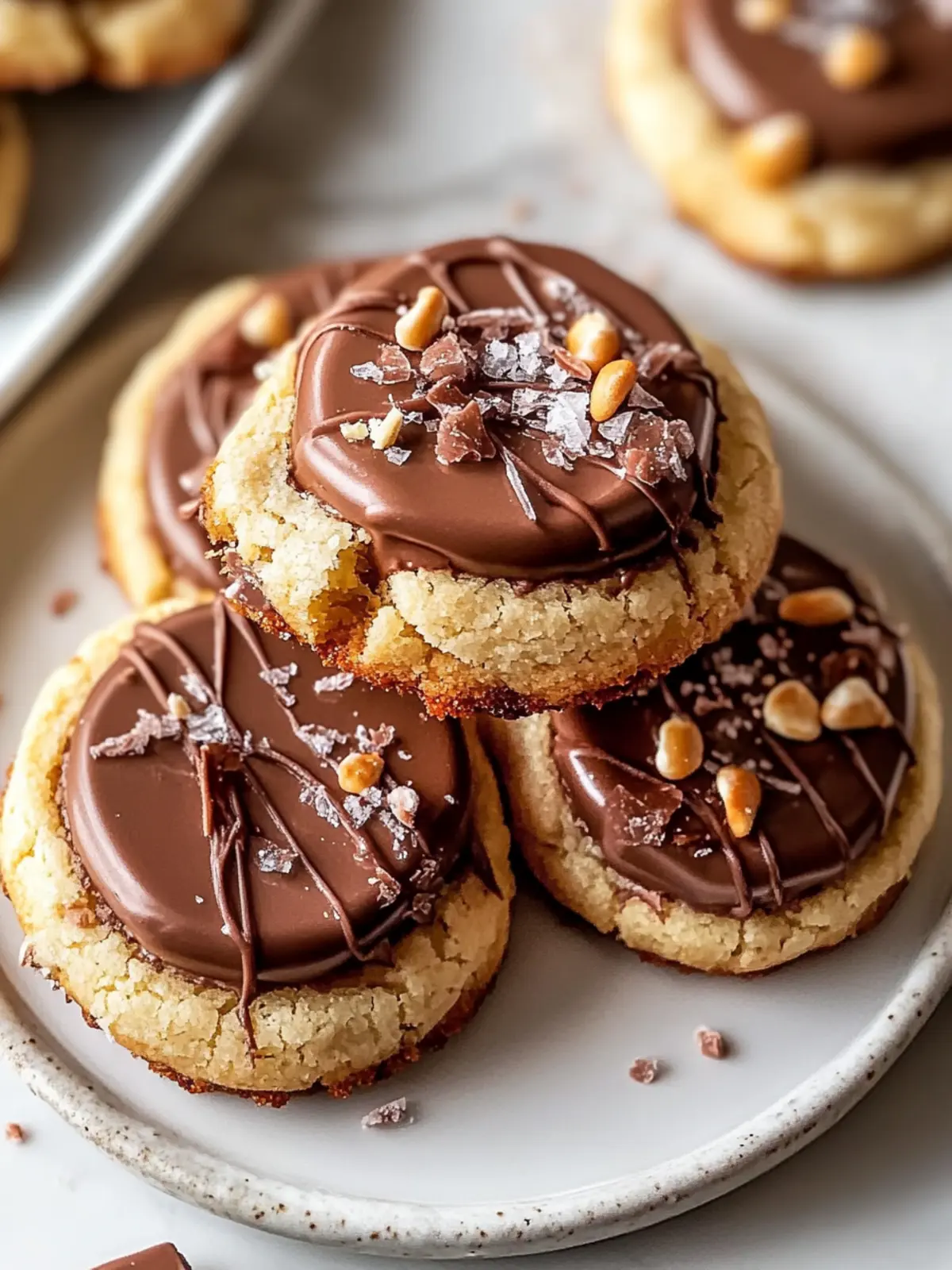 Twix Style Cookies