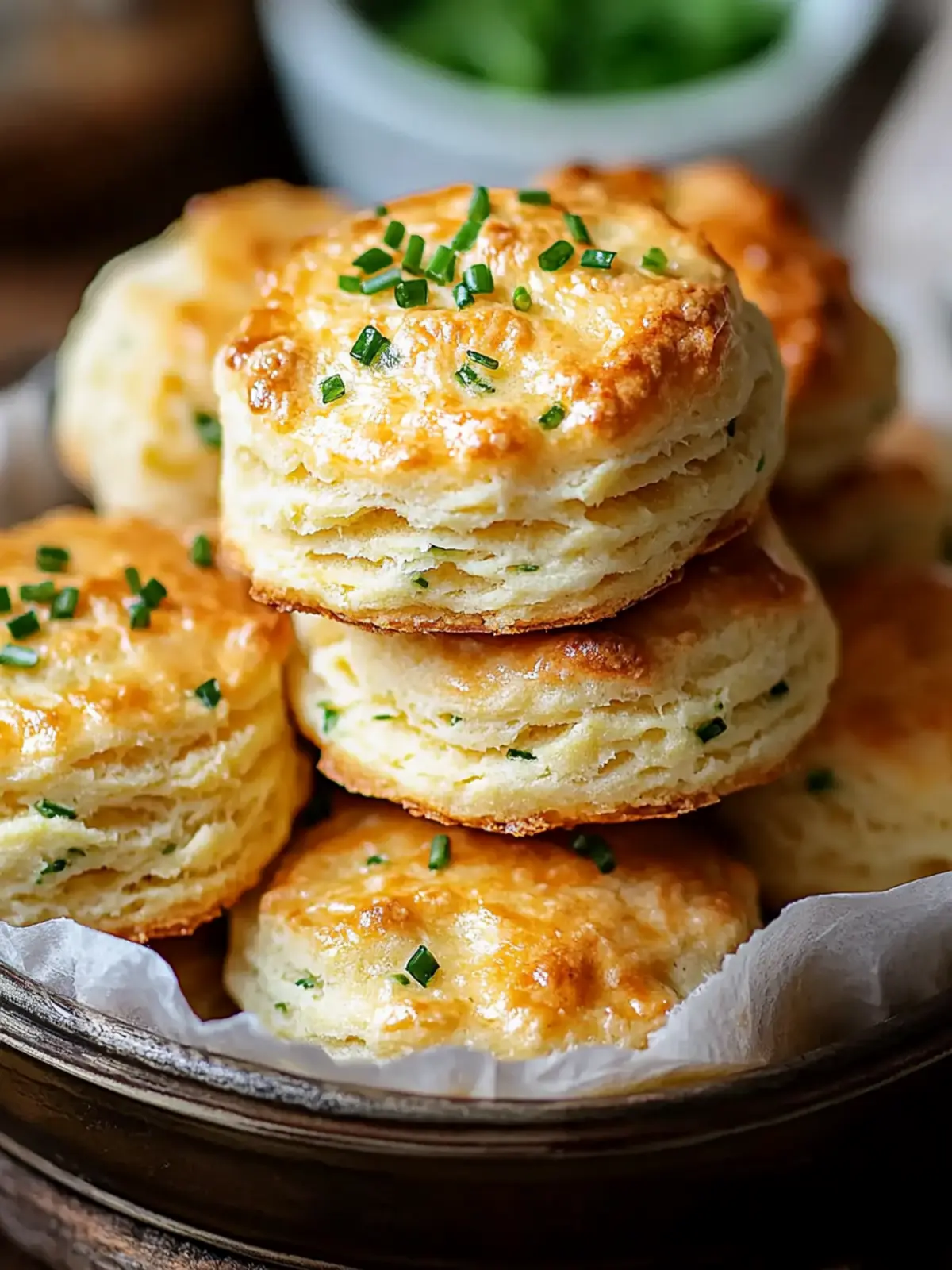Cheddar Chive Biscuits