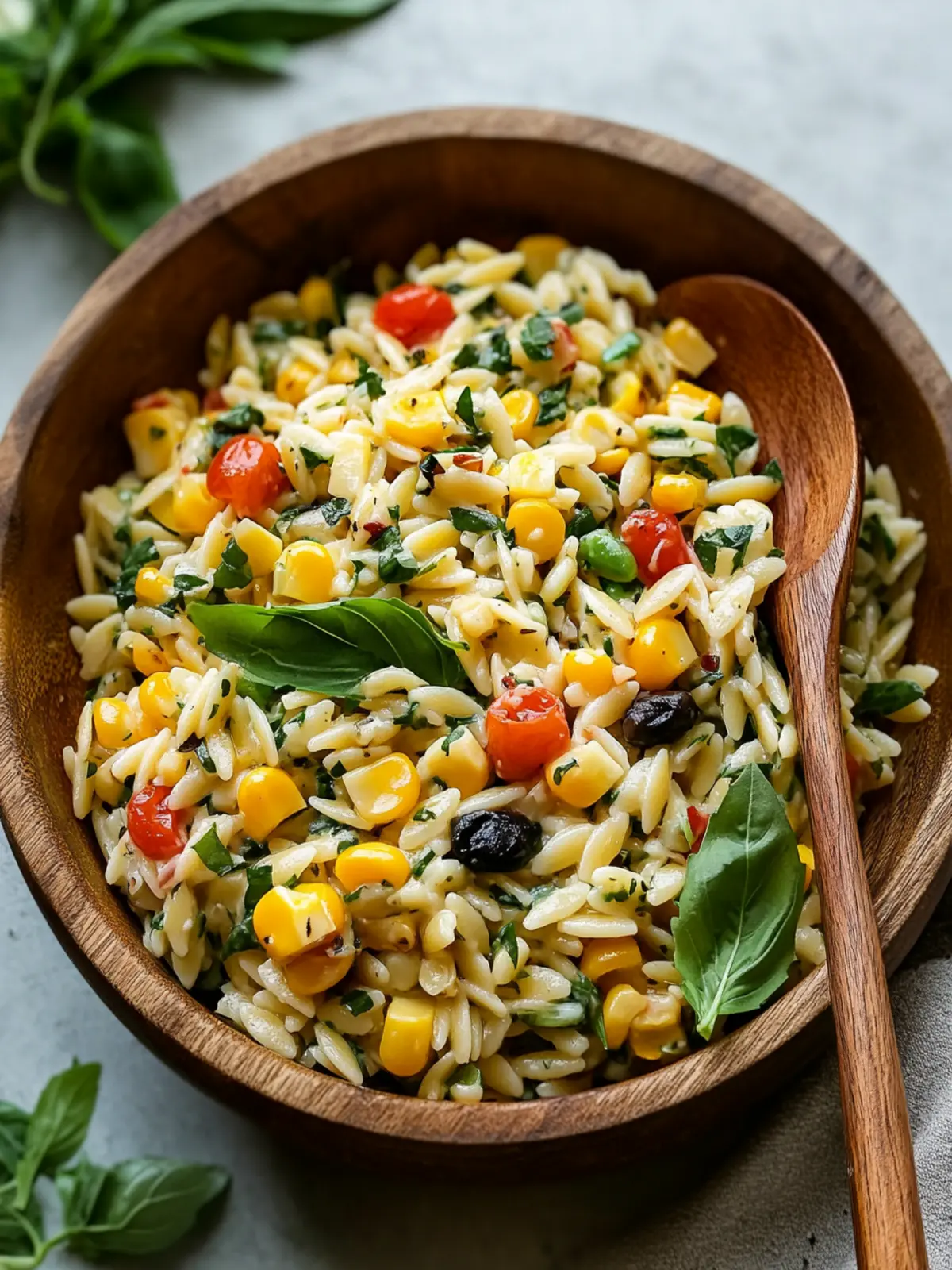 Corn Orzo Salad