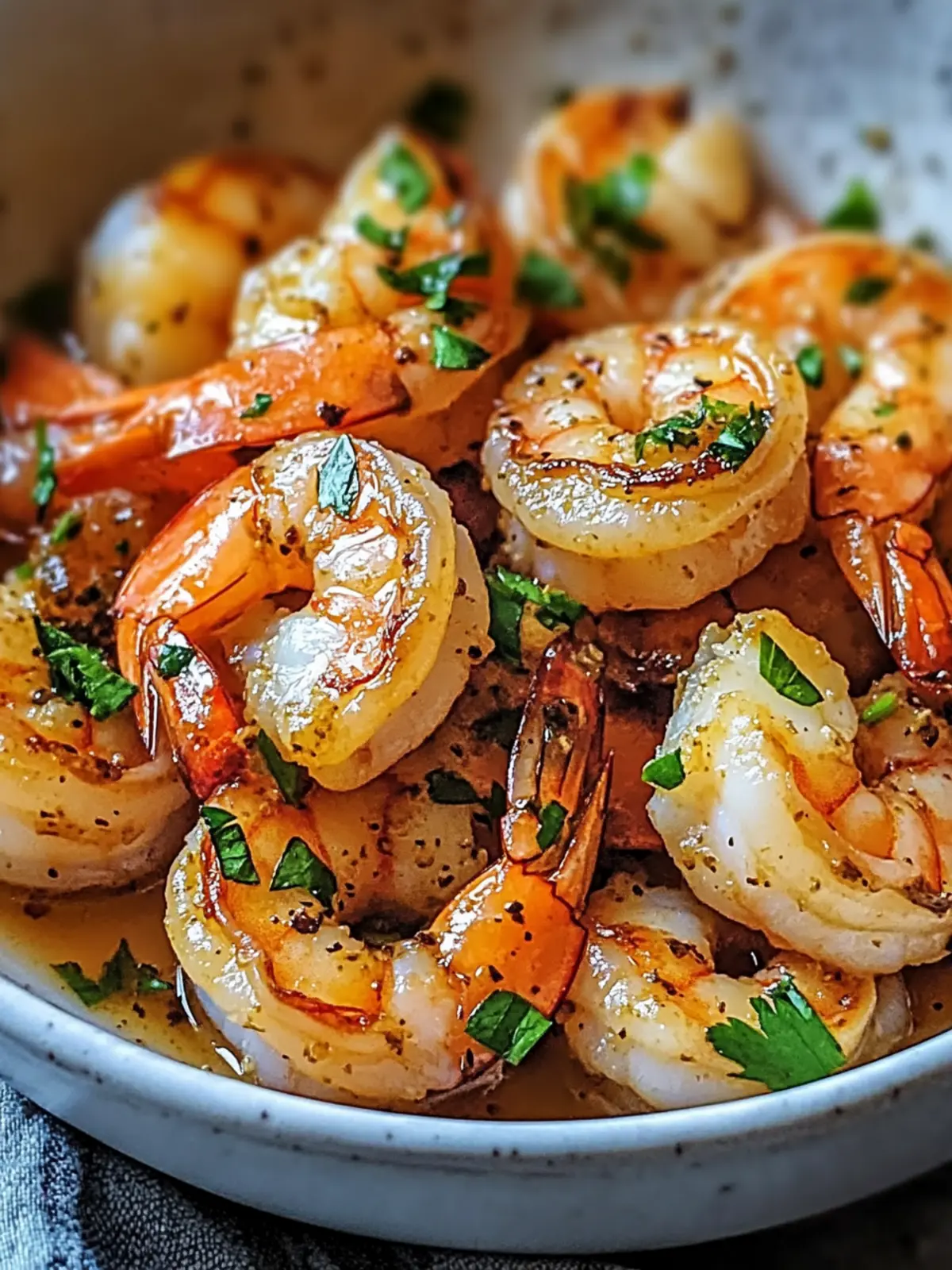 Hawaiian Garlic Shrimp with a Sweet Twist