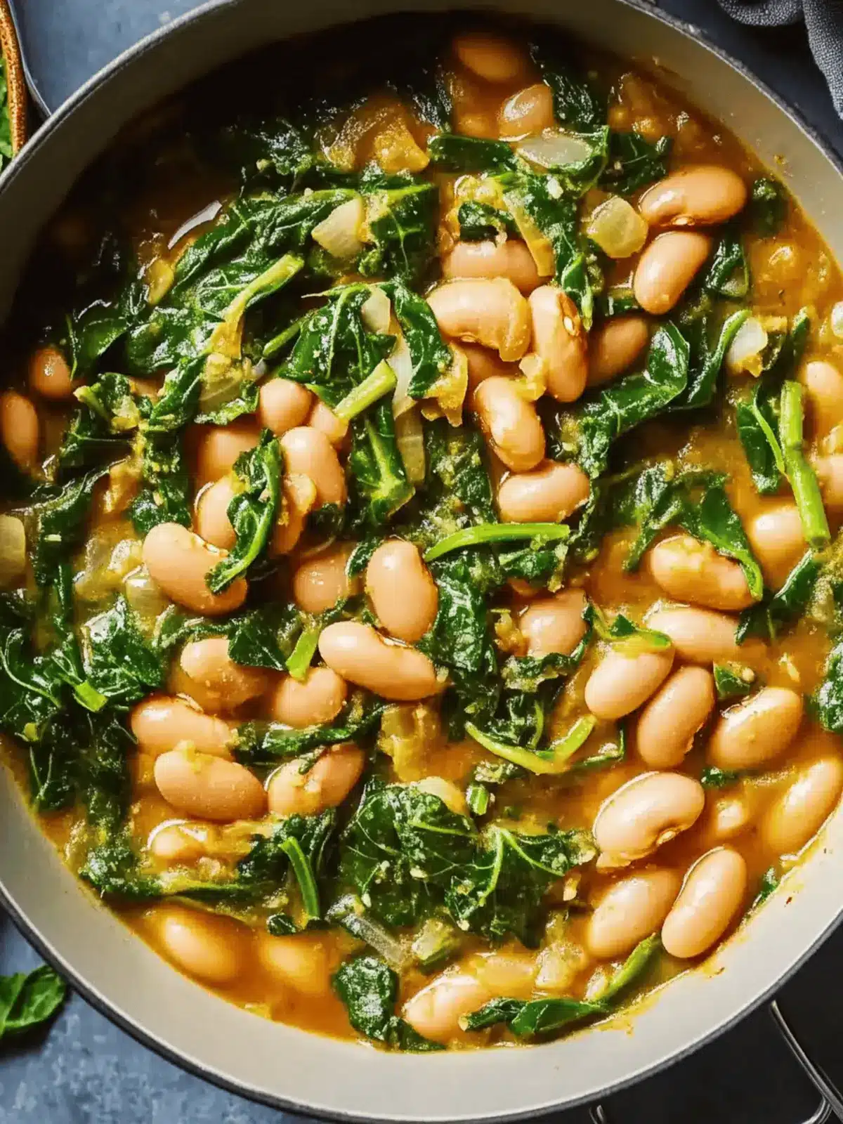 Mediterranean White Beans and Greens Recipe