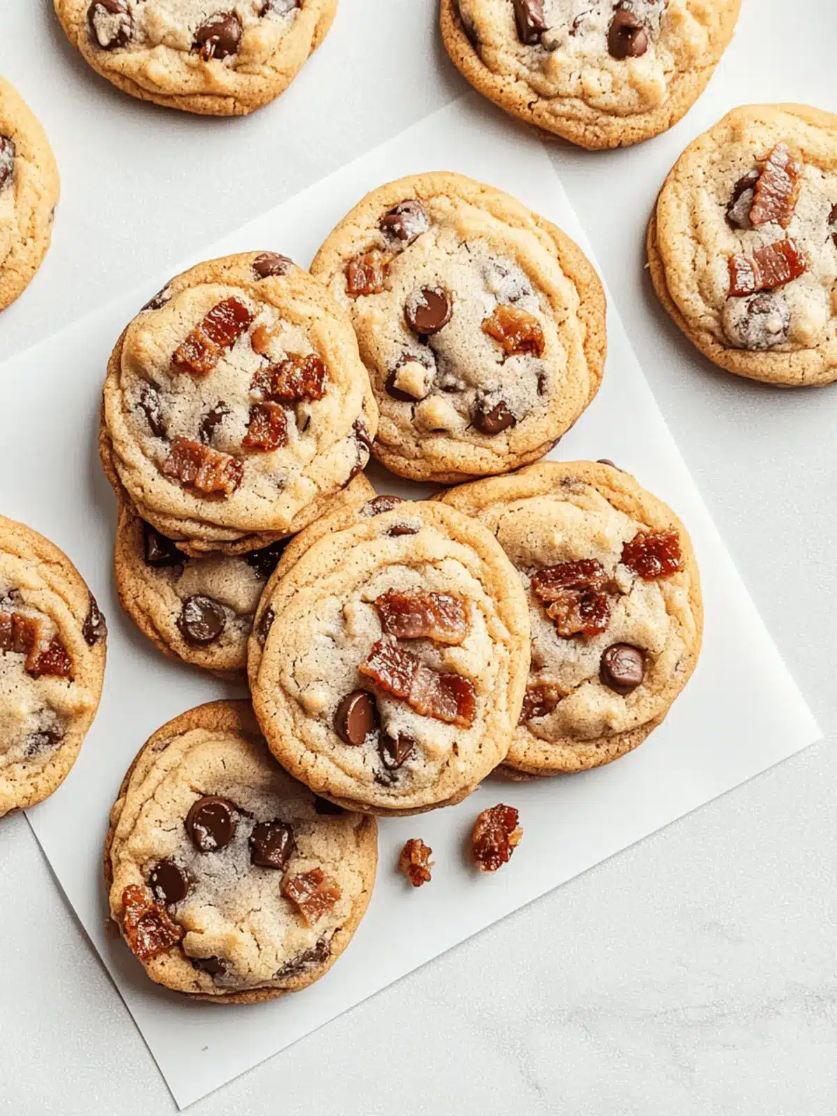Maple Bacon Chocolate Chip Cookies