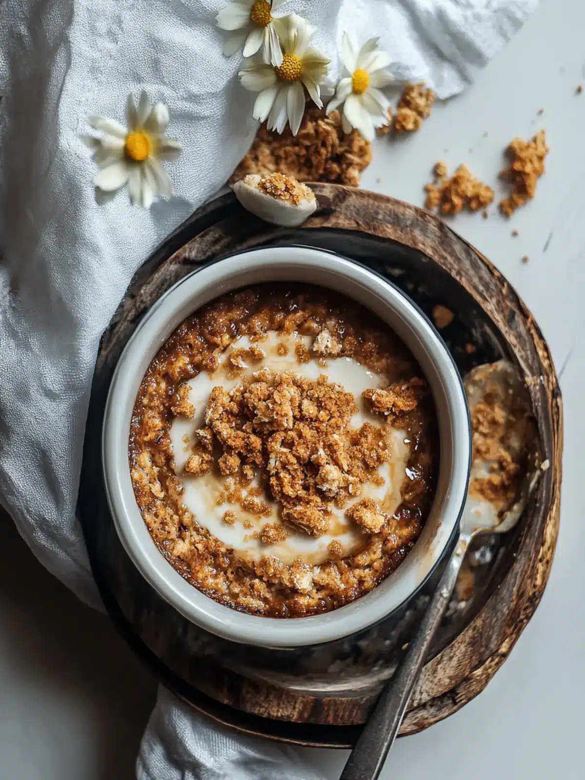 Biscoff Baked Oats
