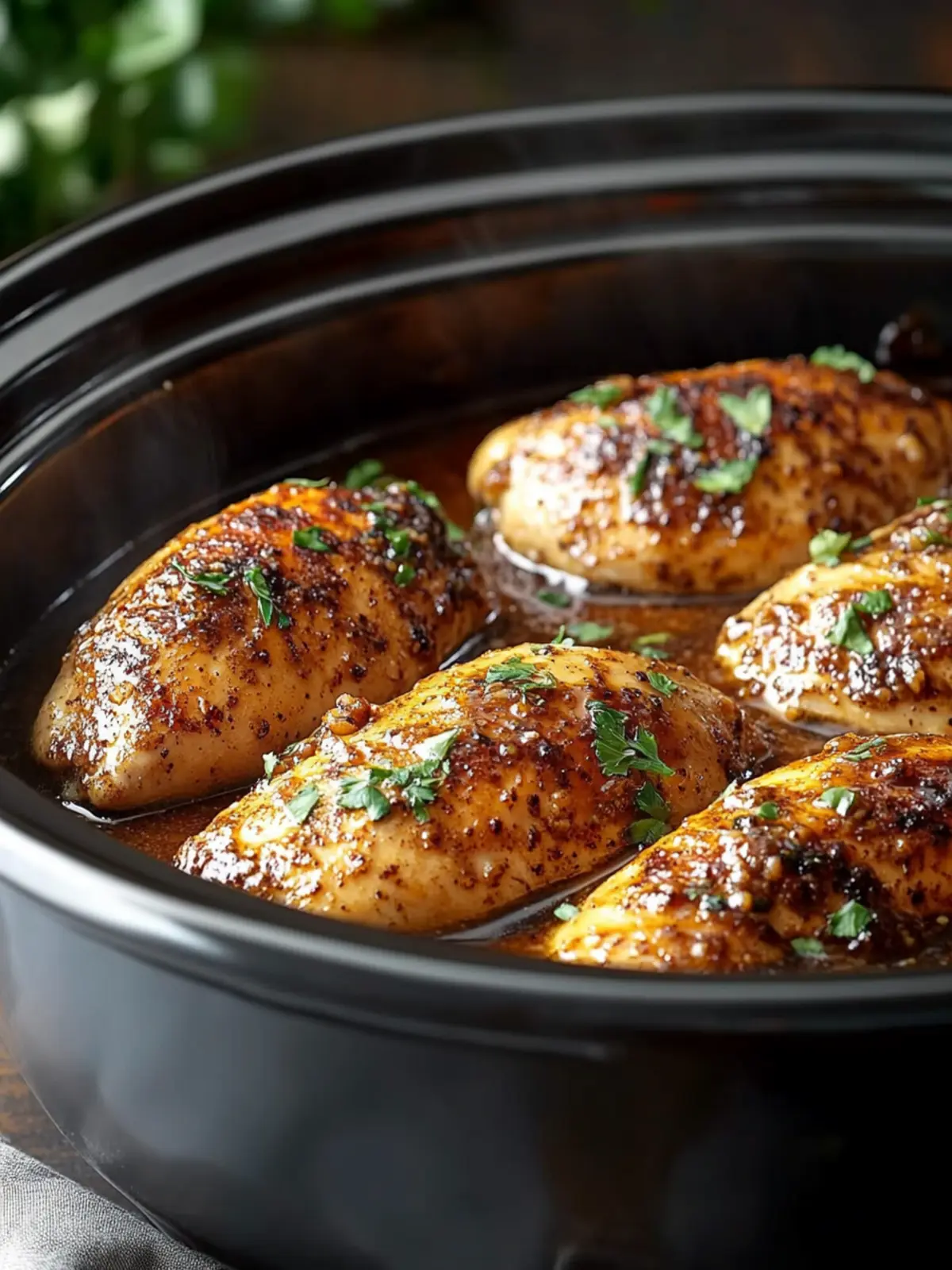 Slow Cooker Brown Sugar Chicken
