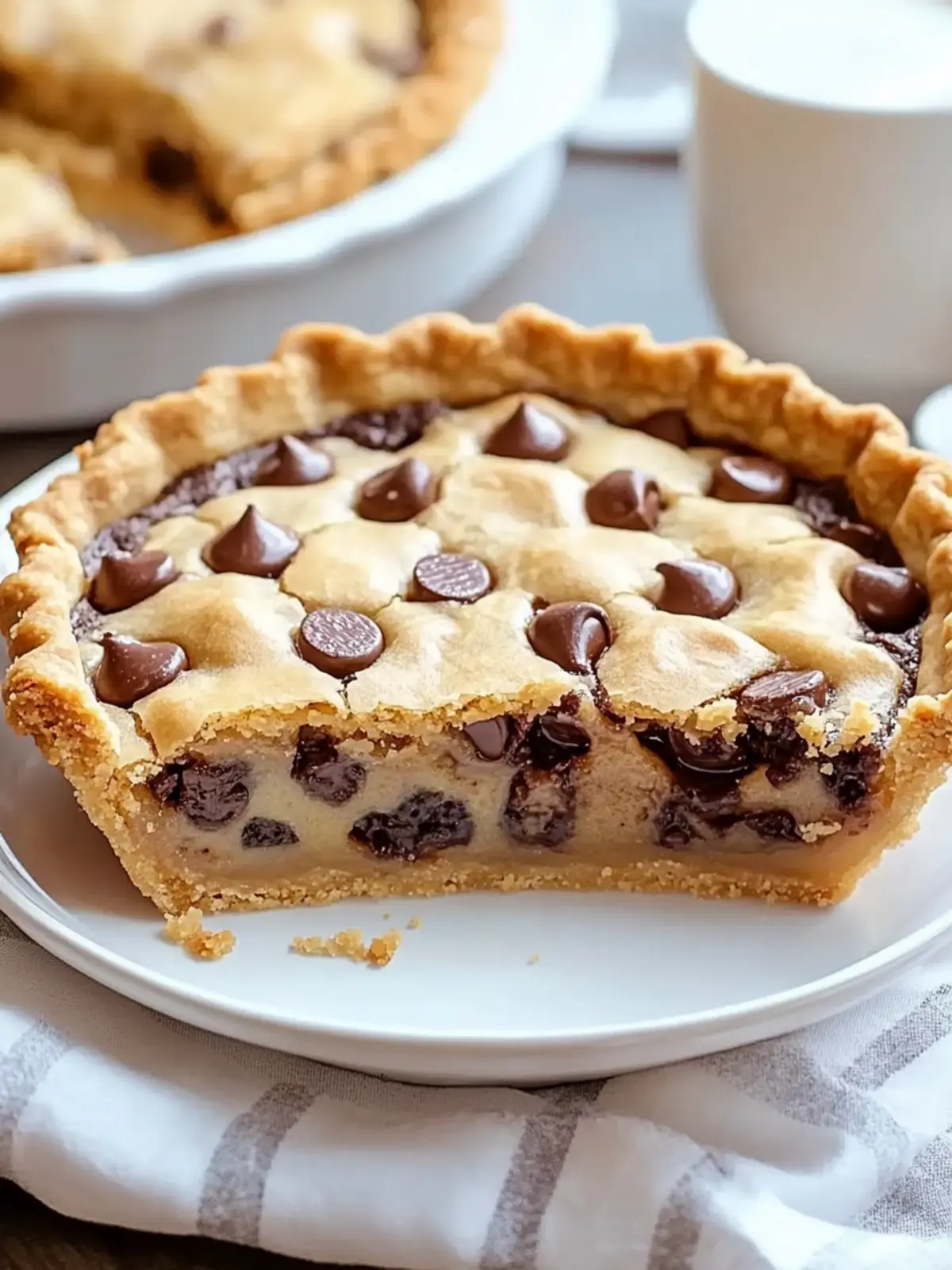 Best Tollhouse Cookie Pie