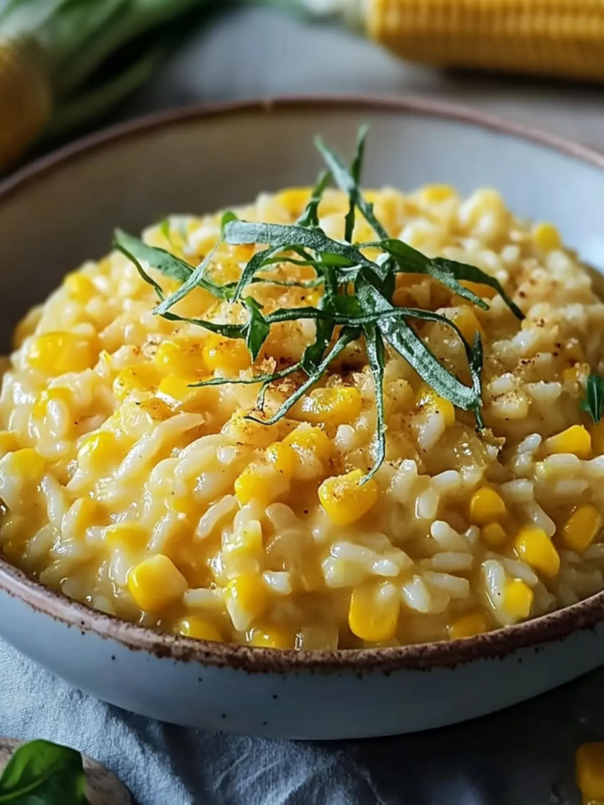 Sweet Corn Risotto