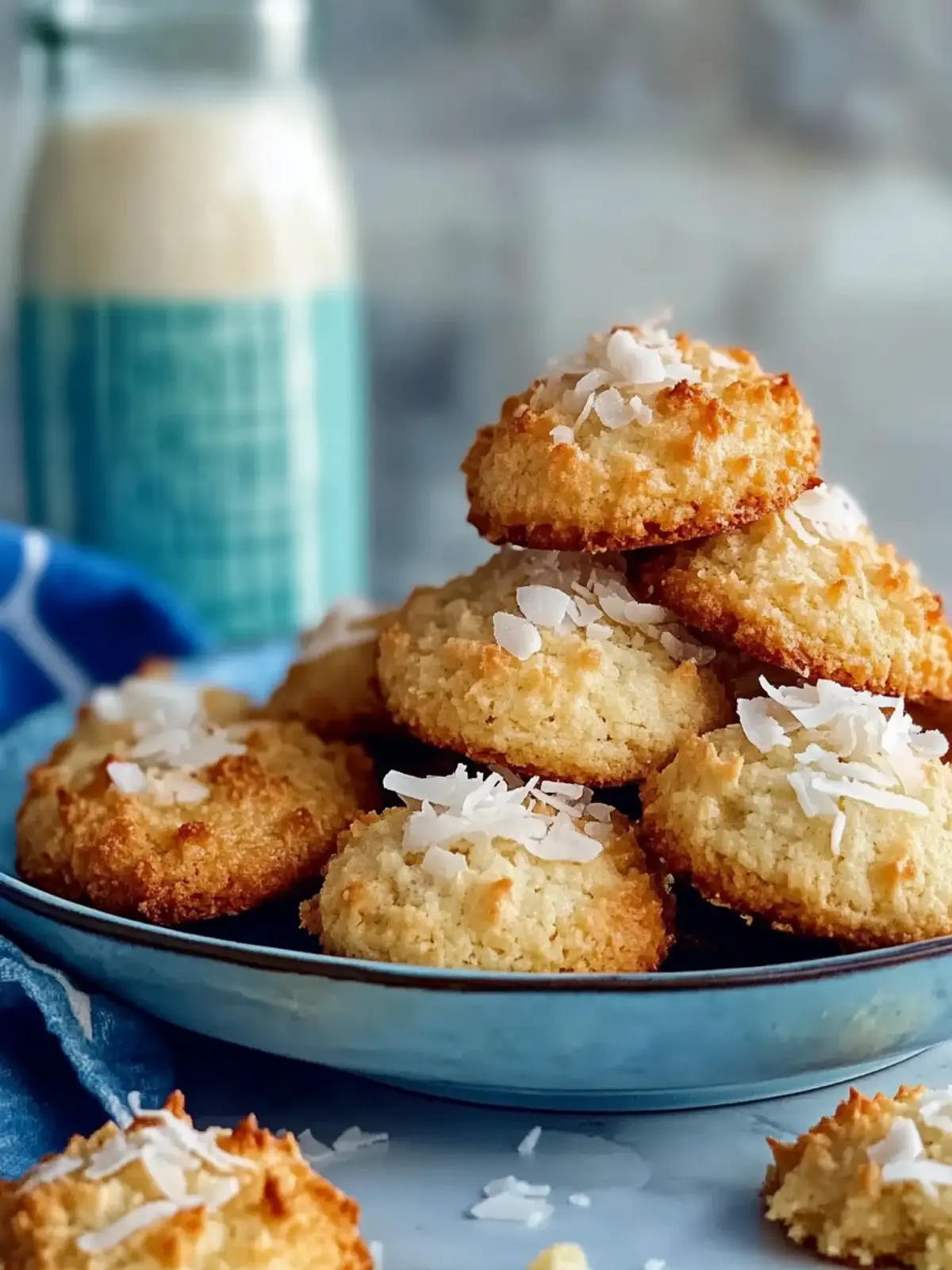 Keto Shredded Coconut Cookies